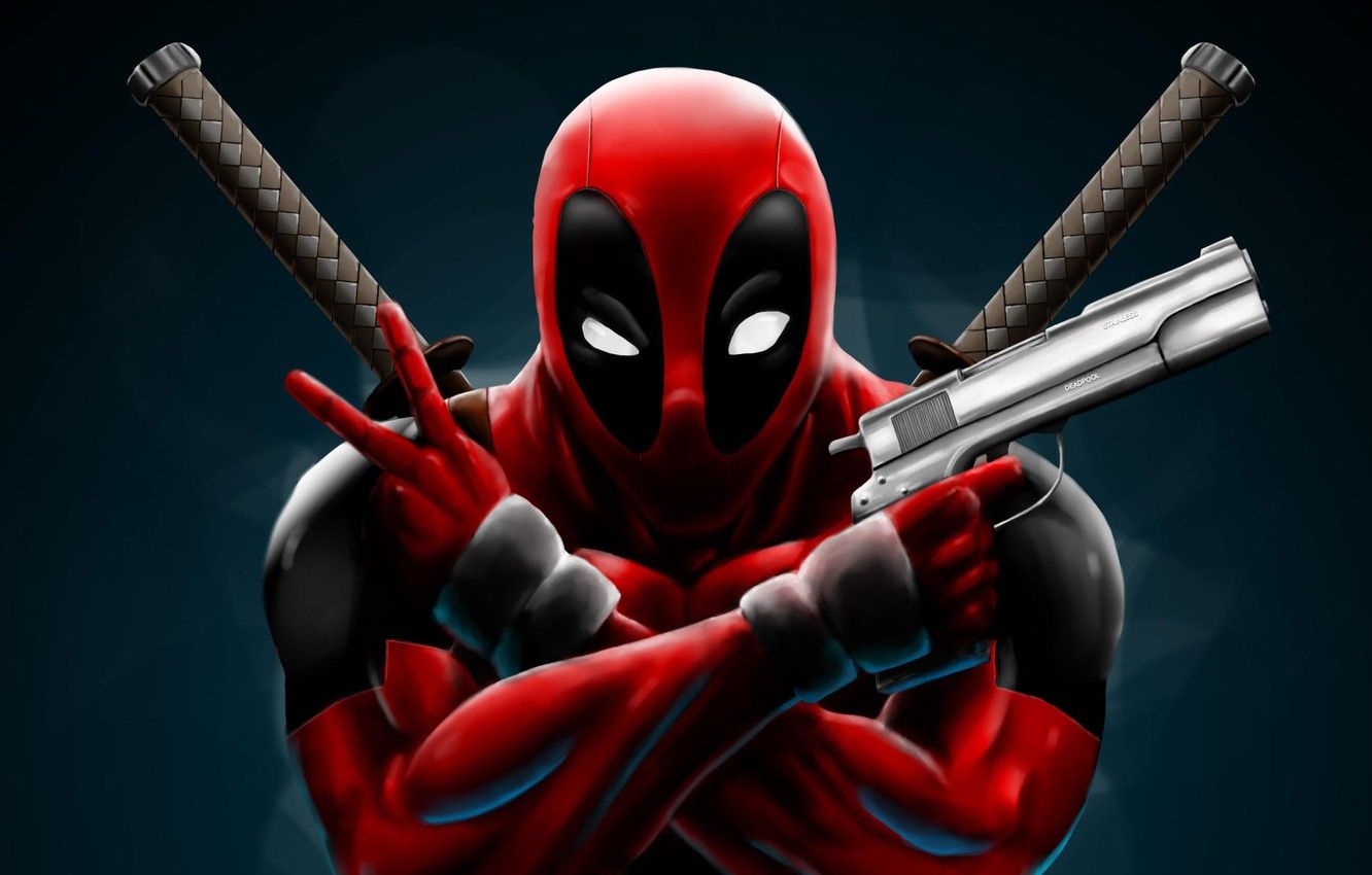 Wallpaper weapons, comics, Deadpool Marvel image for desktop