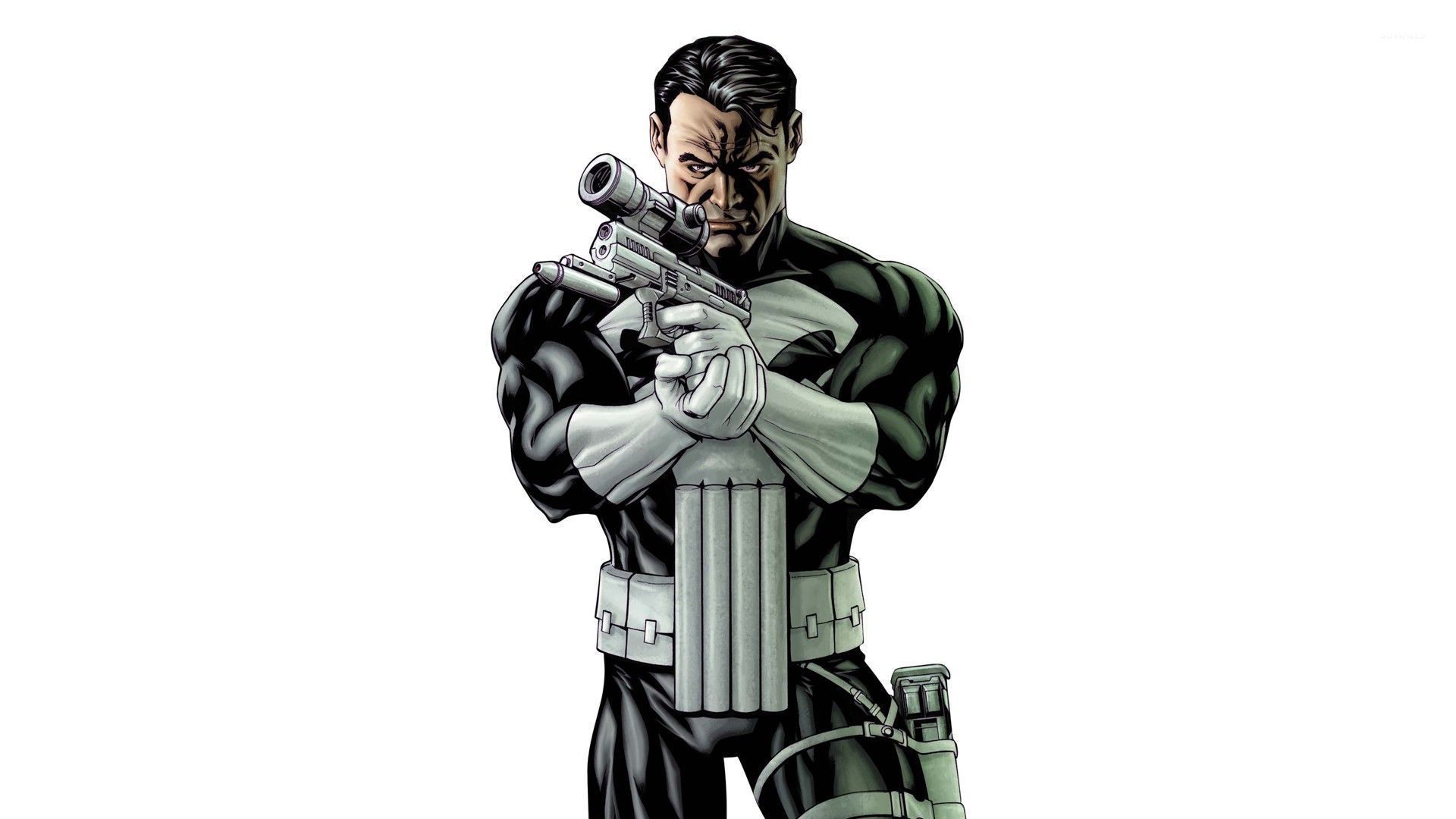 Punisher Marvel Comics 4K Wallpaper #4.2908