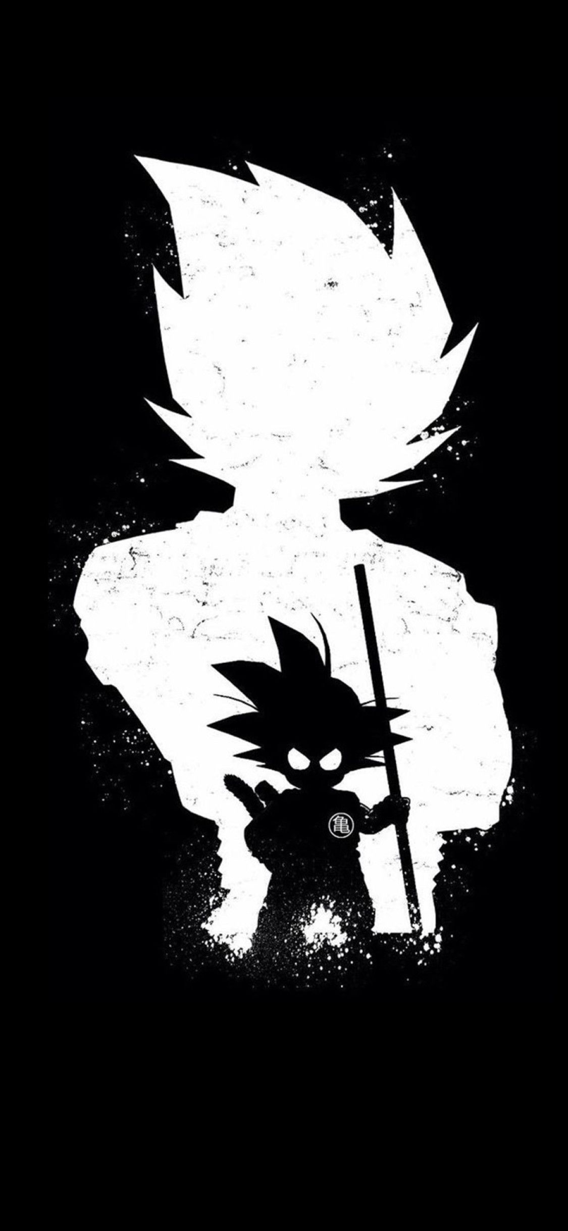 Goku Anime Dark Black 4k iPhone XS, iPhone iPhone X HD
