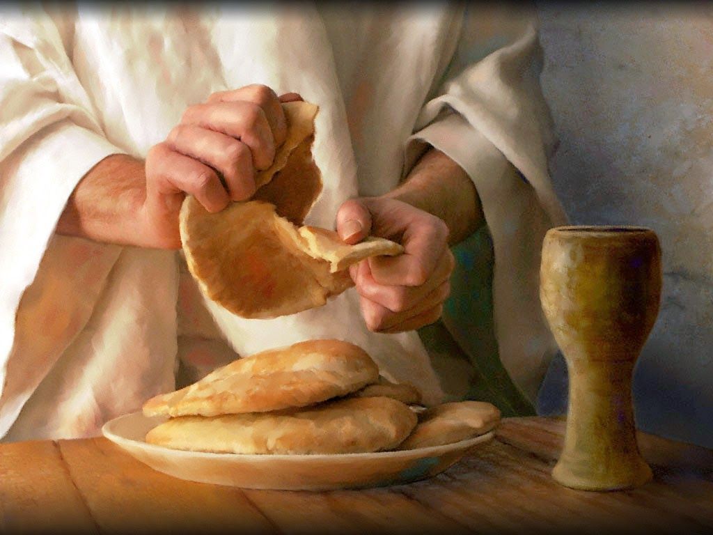 Holy Mass image.: Holy Thursday: The Lord's Supper