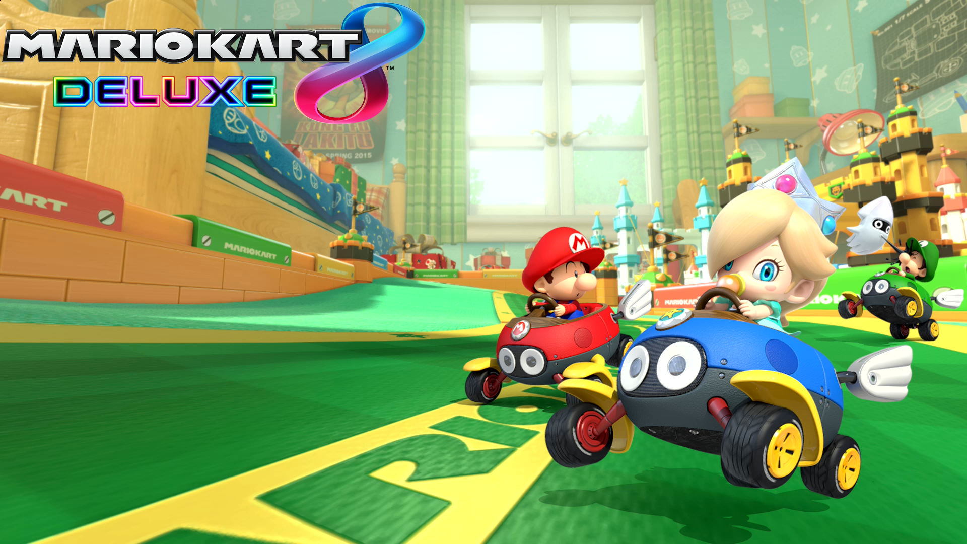 Mario Kart 8 Deluxe Baby Mario, Baby Luigi & Baby Rosalina