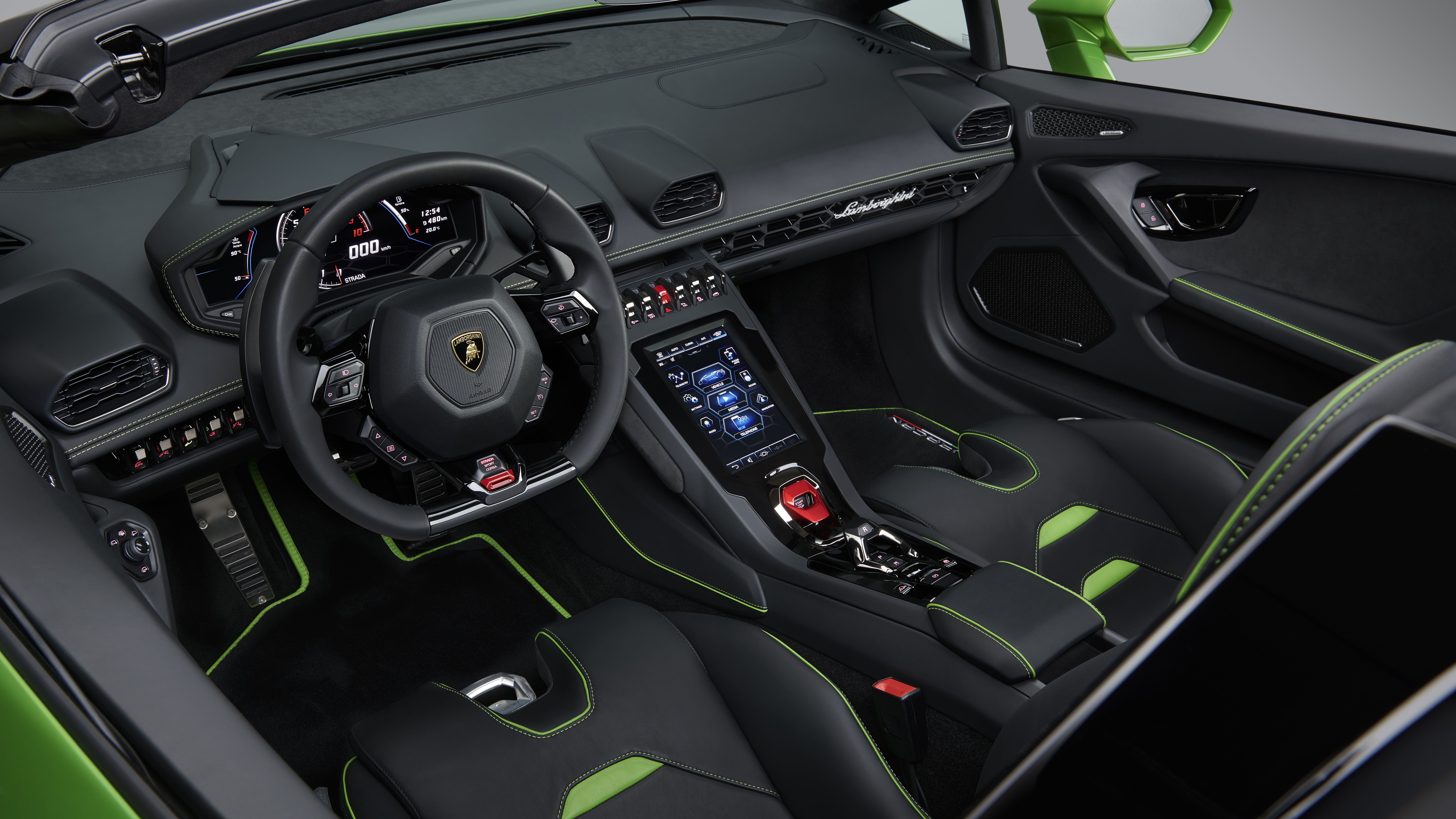Lamborghini Huracan EVO Spyder 2019 5K 8 Wallpaper. HD Car