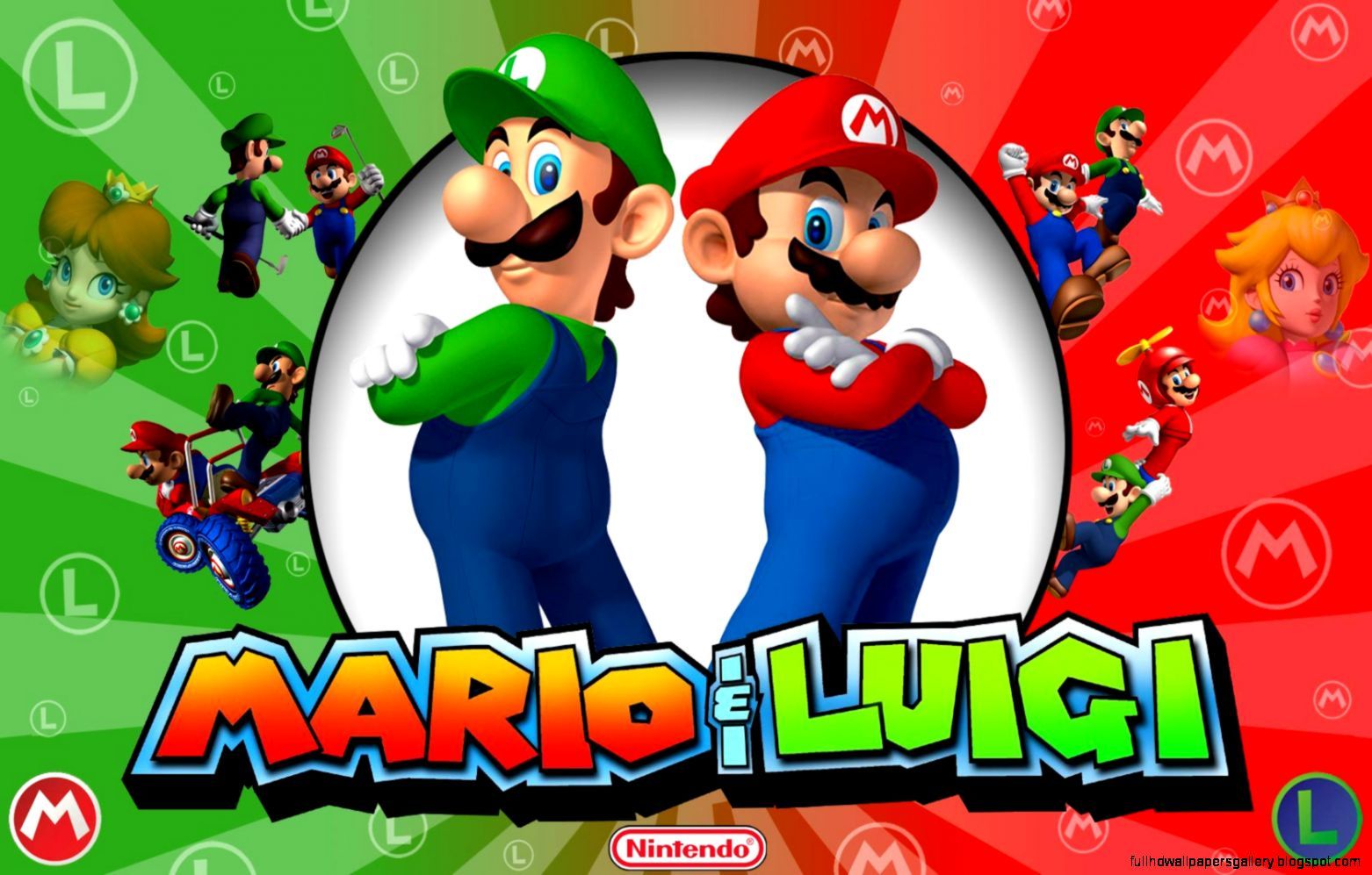 Mario And Luigi Wallpaper. Full HD Wallpaper