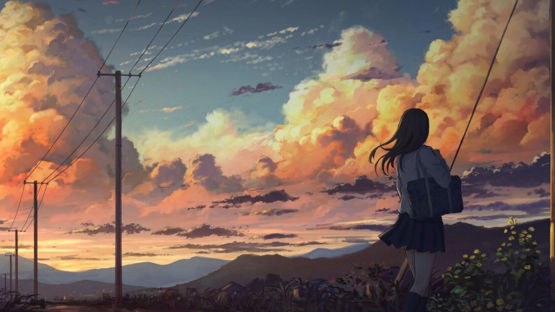 Painting, Anime, Atmosphere, Sunlight, Theatrical Scenery