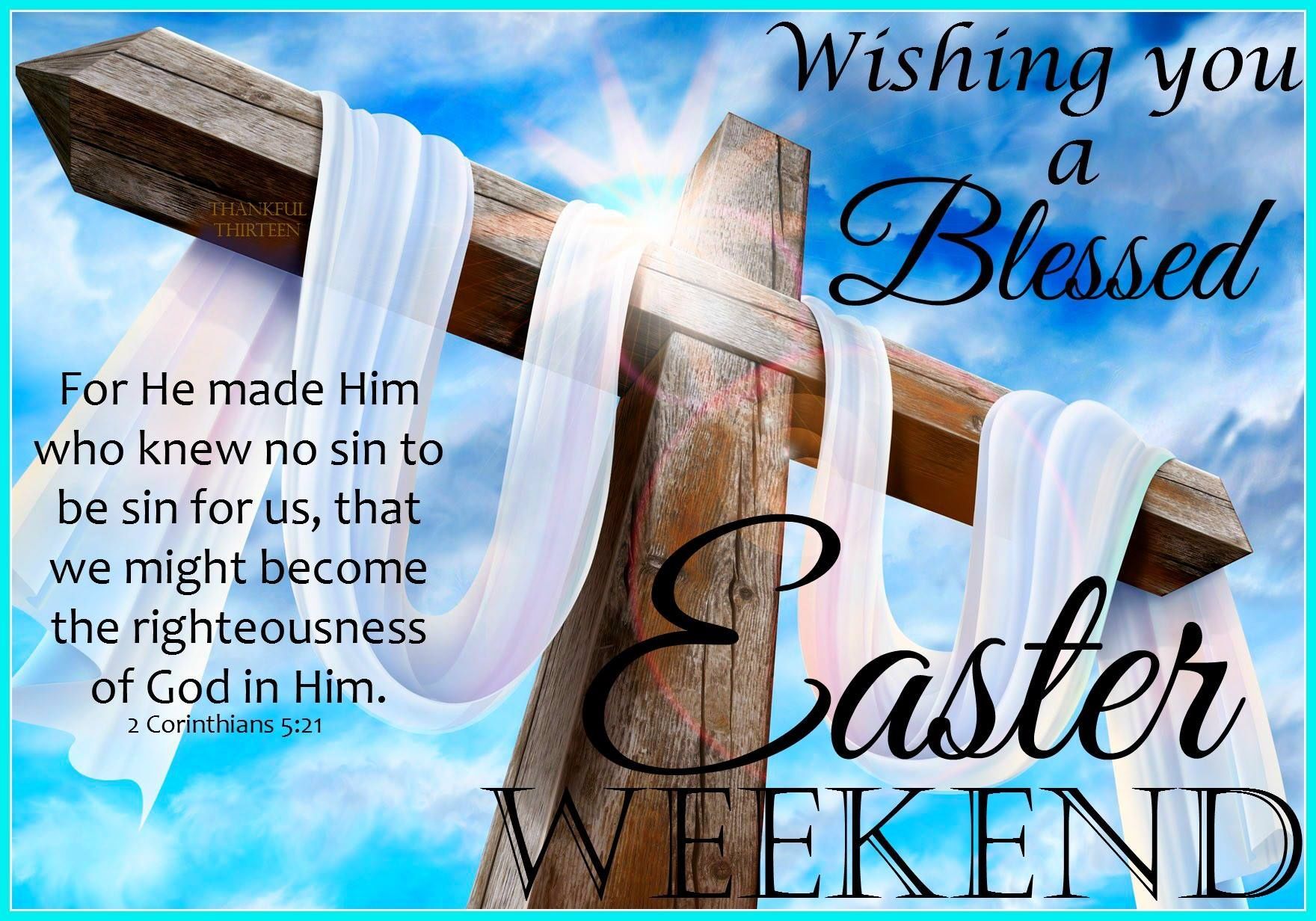 Wishing You A Blessed Easter Weekend Picture, Photo, and Image