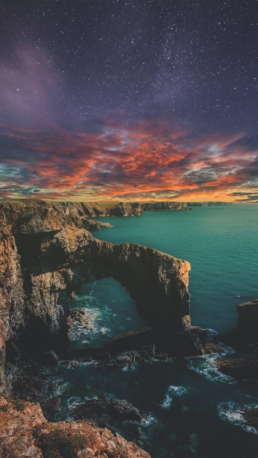 iPhone Wallpaper. Sky, Nature, Sea, Coast, Rock, Ocean
