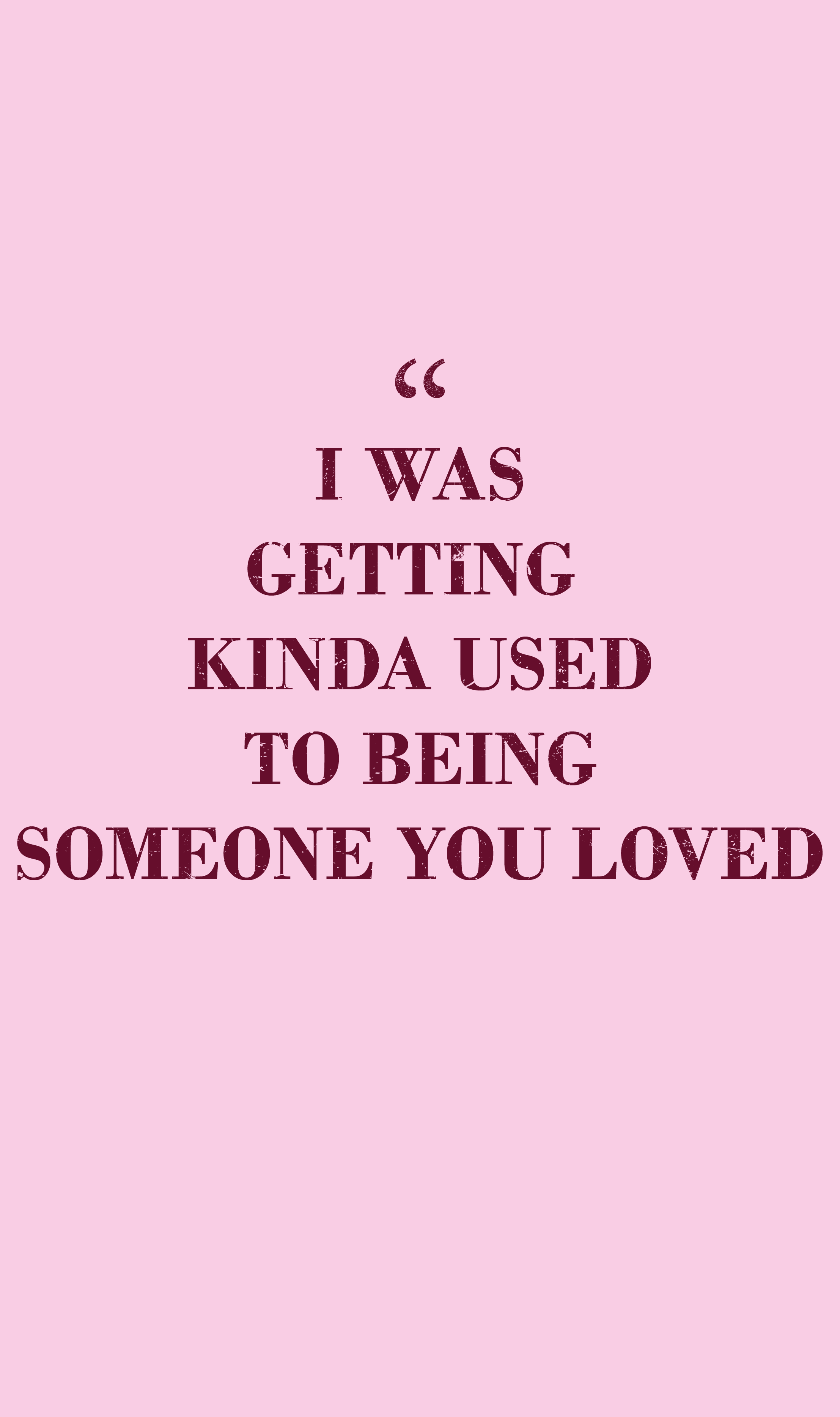 Quote from Someone You Loved by Lewis Capaldi. Song lyrics
