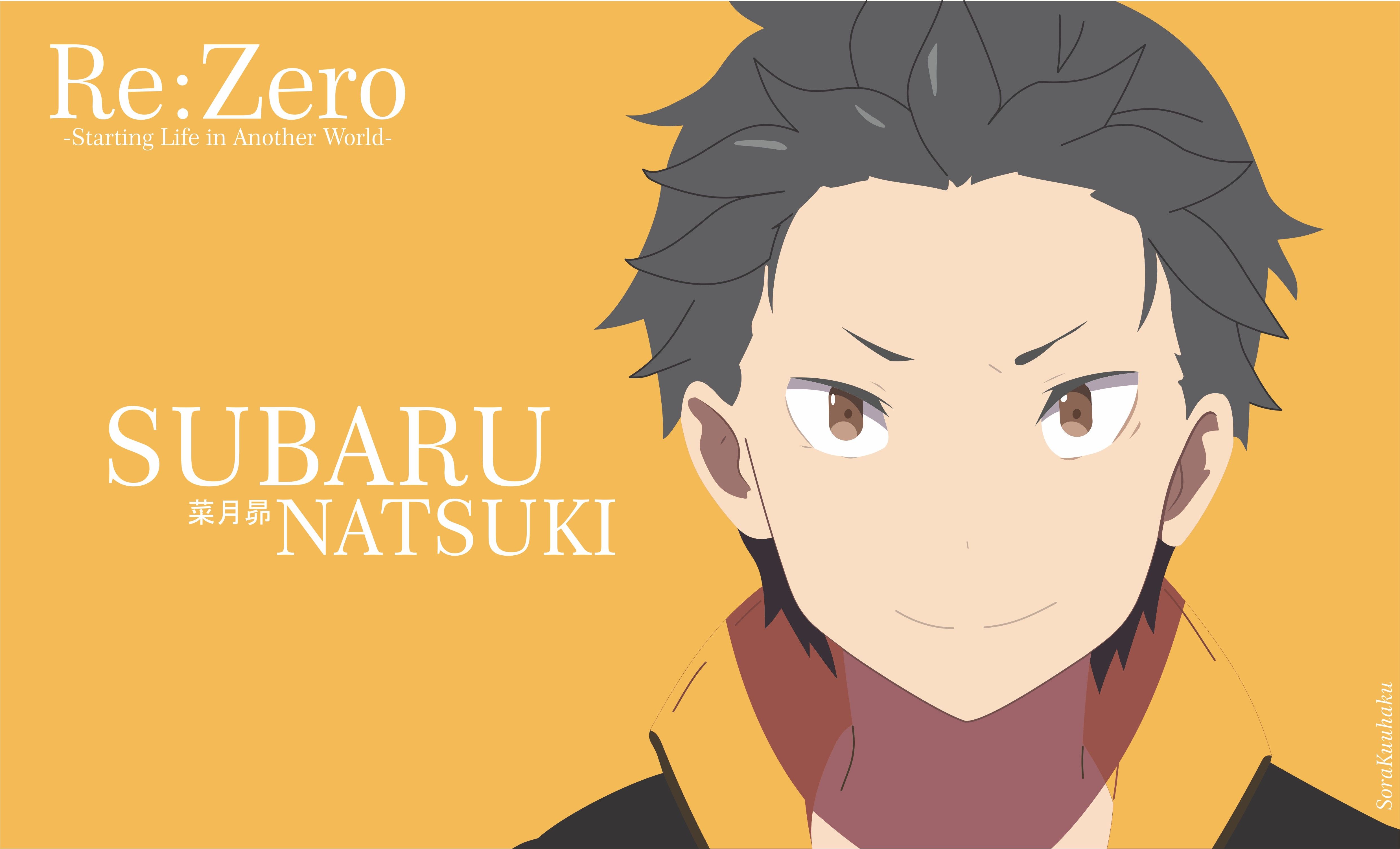 Re: Zero Kara Hajimeru Isekai Seikatsu, Natsuki Subaru, Anime