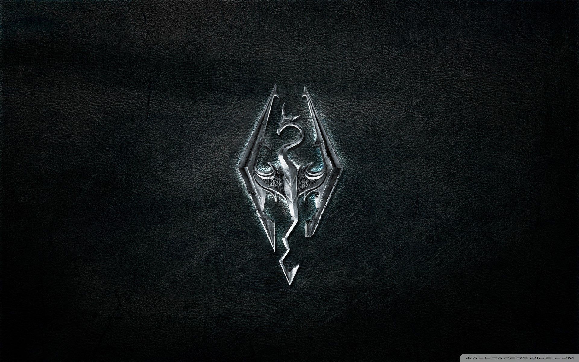 Skyrim Logo Wallpaper Free Skyrim Logo Background