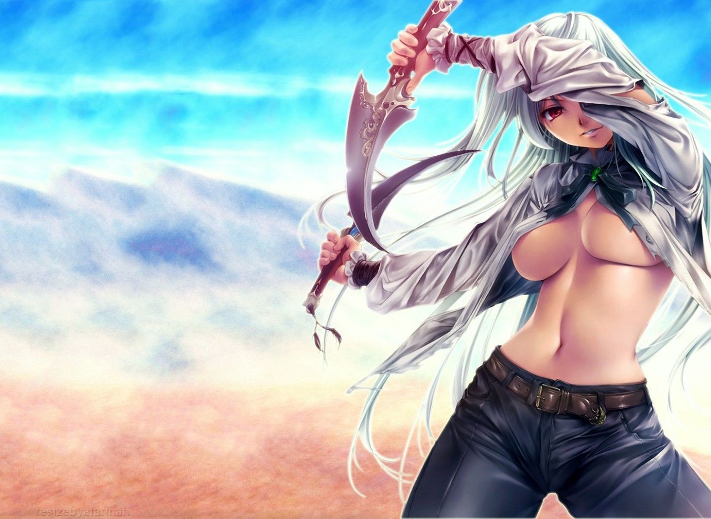 Anime 3D Beautiful Girl Wallpaper: Desktop HD Wallpaper