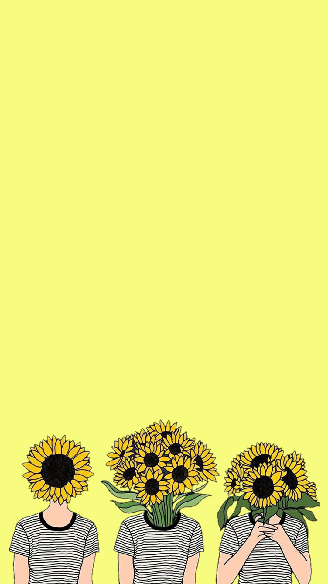 Bright Yellow Aesthetic Wallpaper 0829