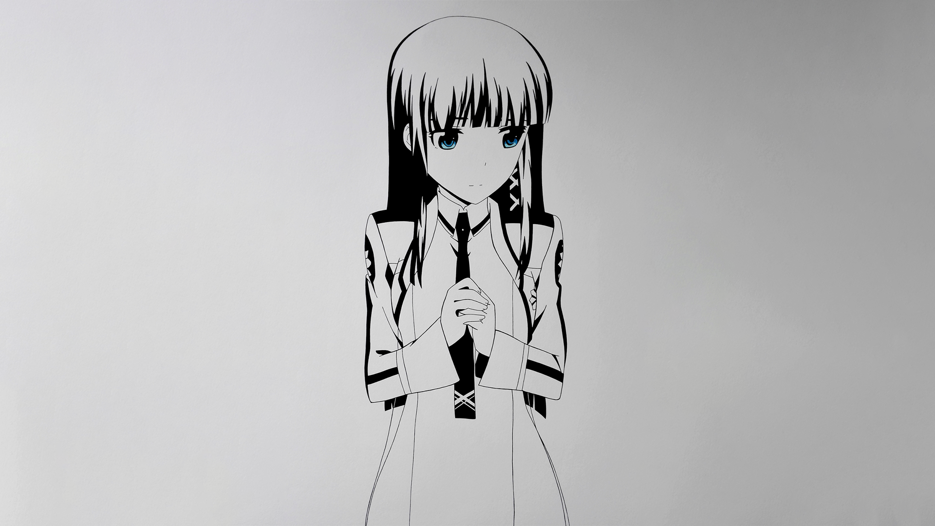 #Mahouka Koukou no Rettousei, #anime girls, #Shiba Miyuki