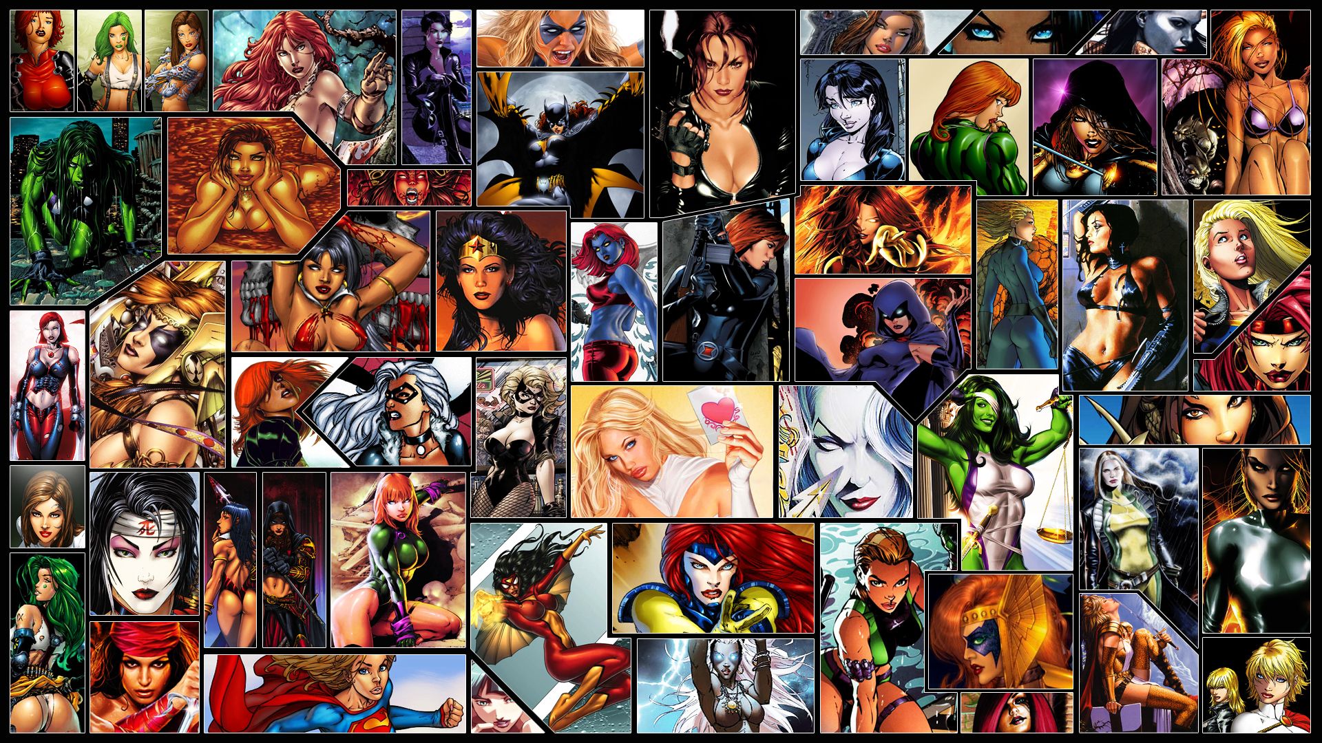 Marvel Girls Wallpaper