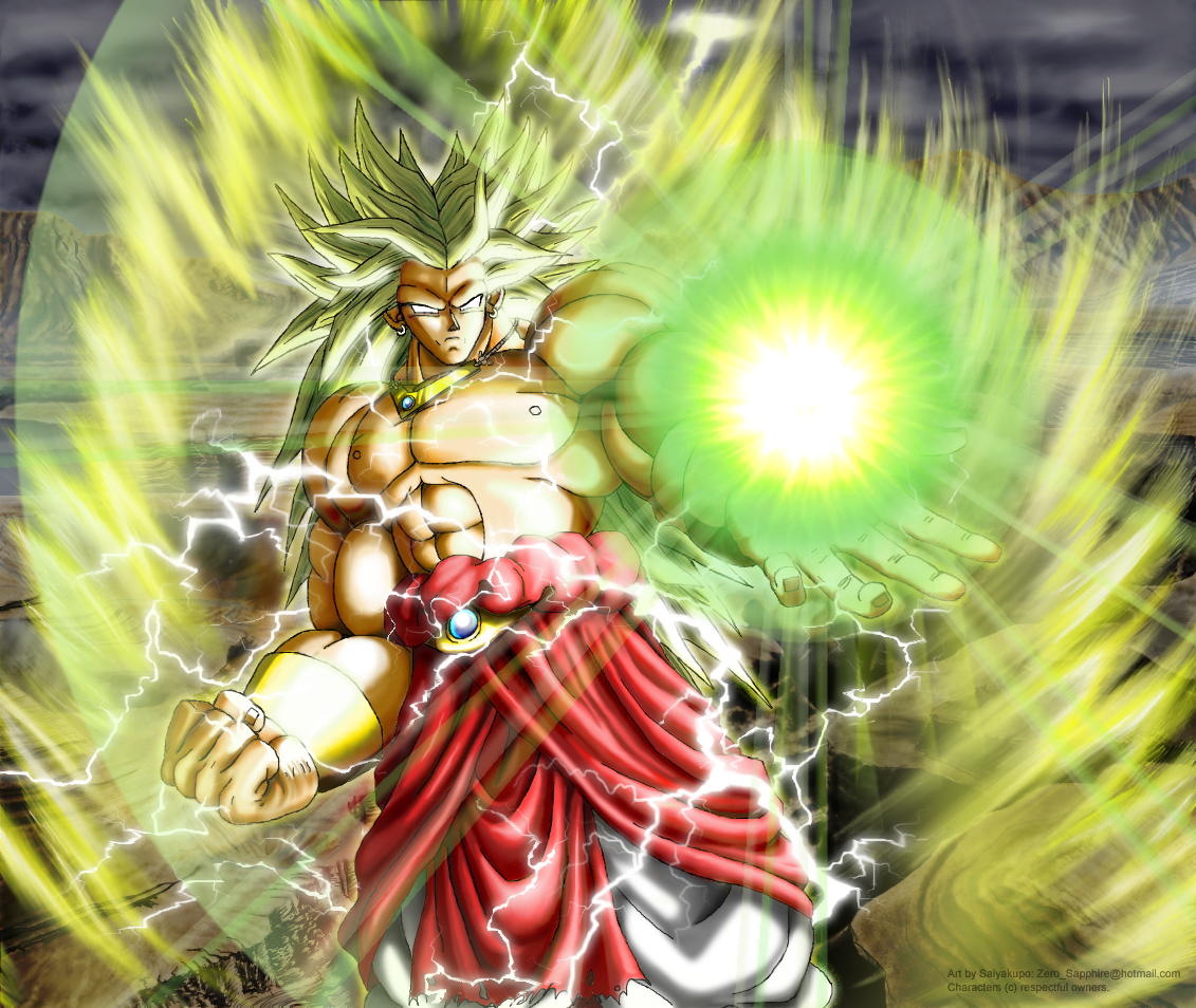 Super Saiyan 3 Broly vs Gladiator