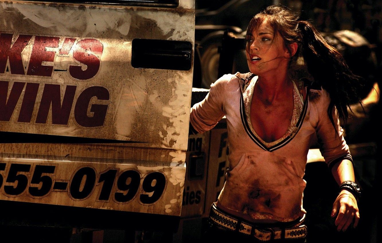 Wallpaper girl, transformers, actress, brunette, megan fox, Megan