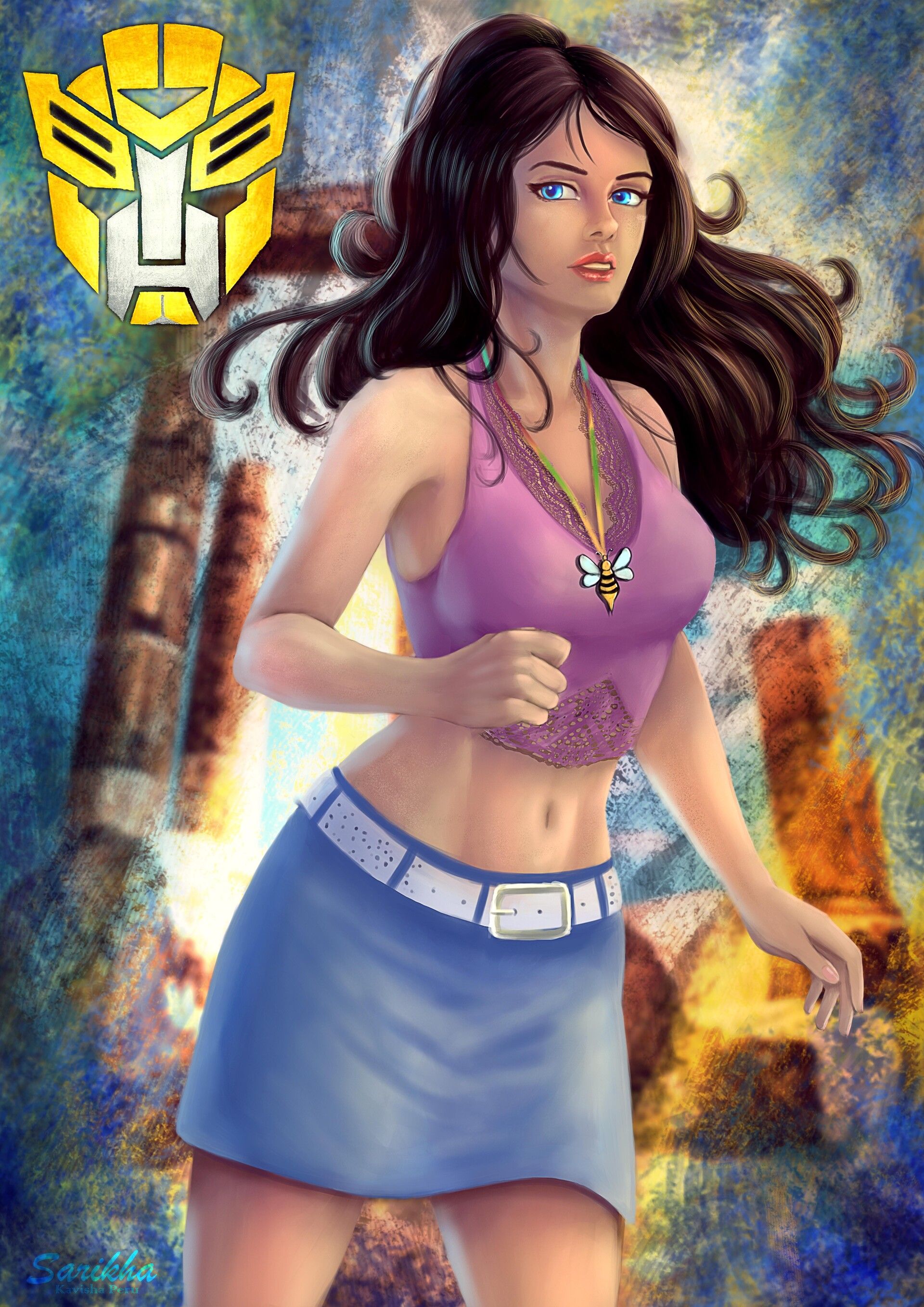 Mikaela Banes, Kavisha Peru