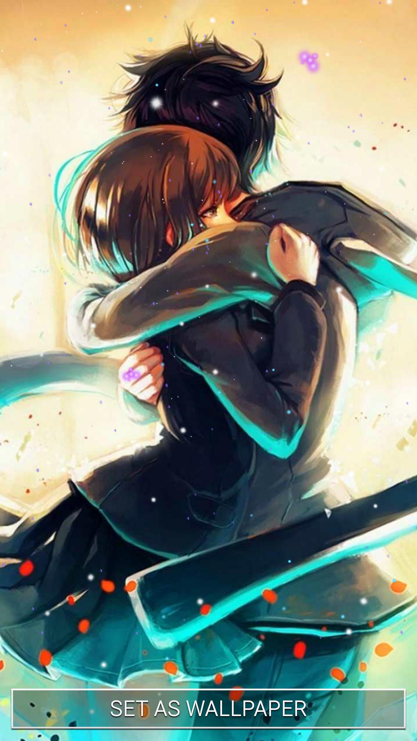 Anime Couple Live Wallpaper for Android