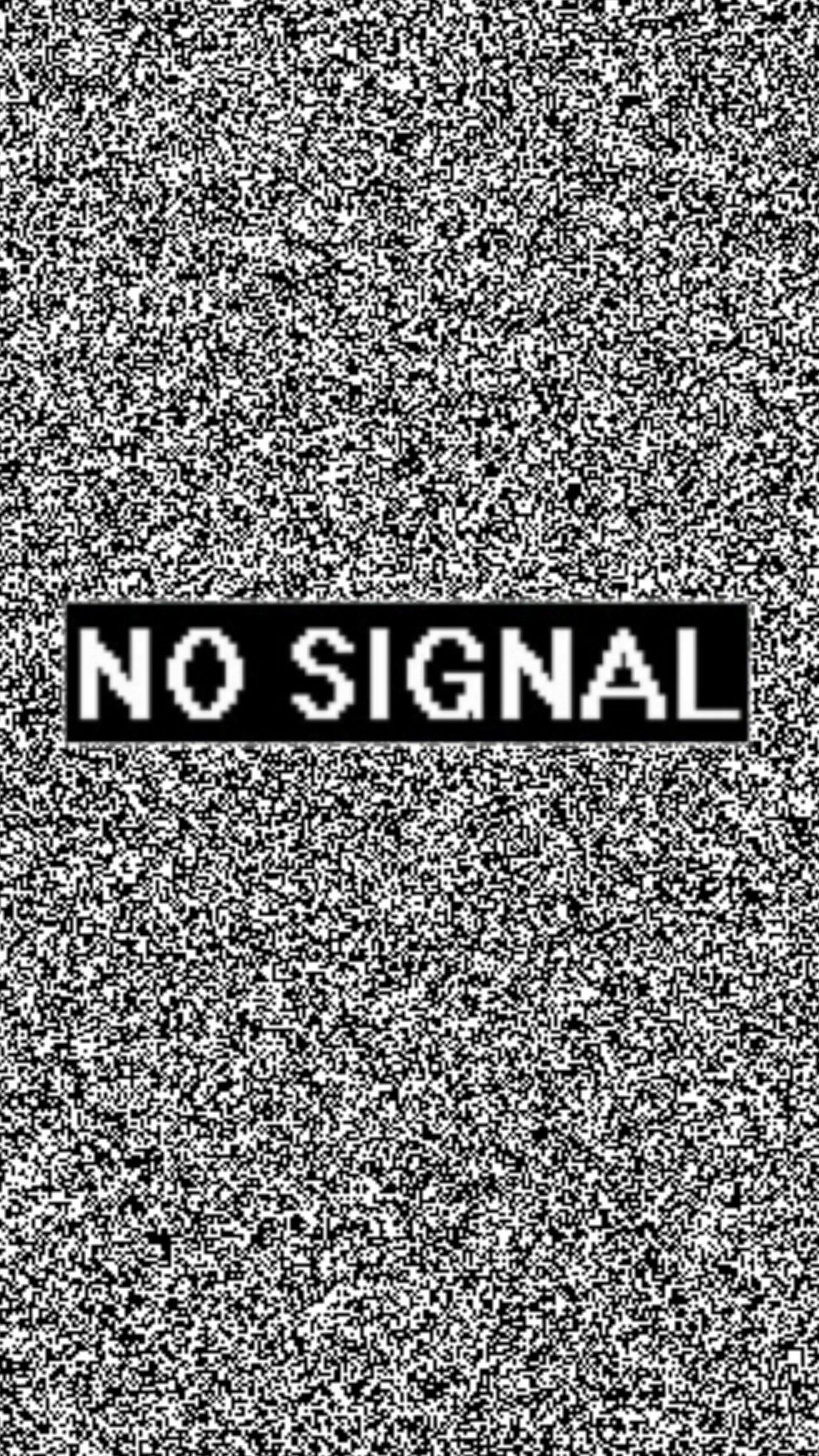 No Signal Wallpaper • Follow me on PicsArt✨ i'm