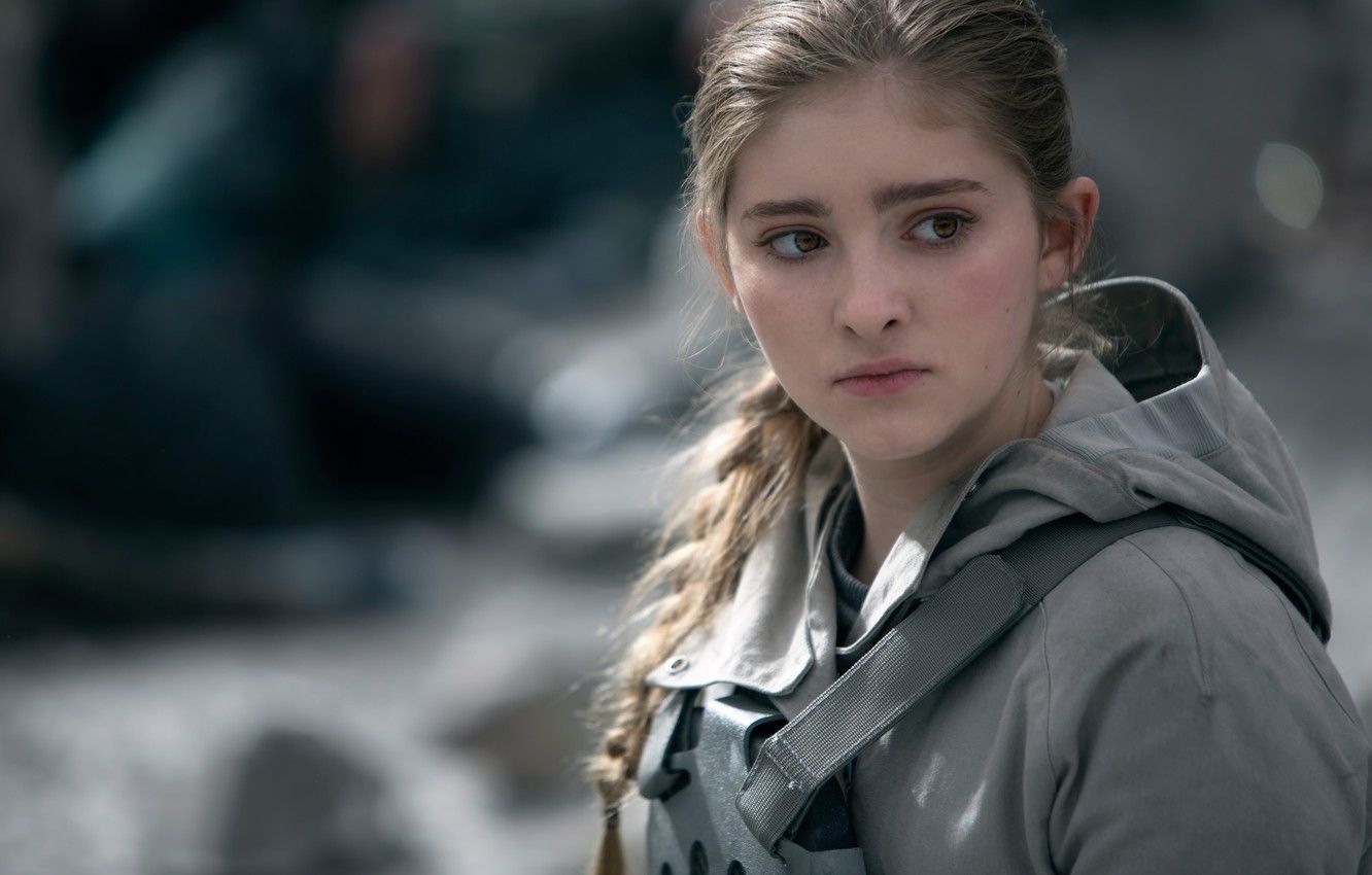 Wallpaper Primrose Everdeen, Willow Shields, The Hunger Games
