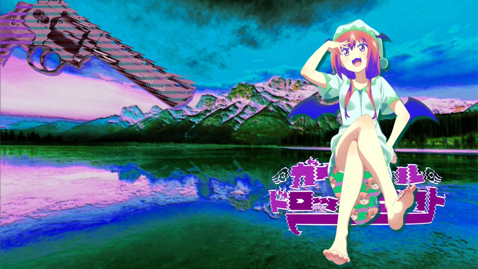 Free download a e s t h e t i c Vaoorwave Wallpaper mostly anime