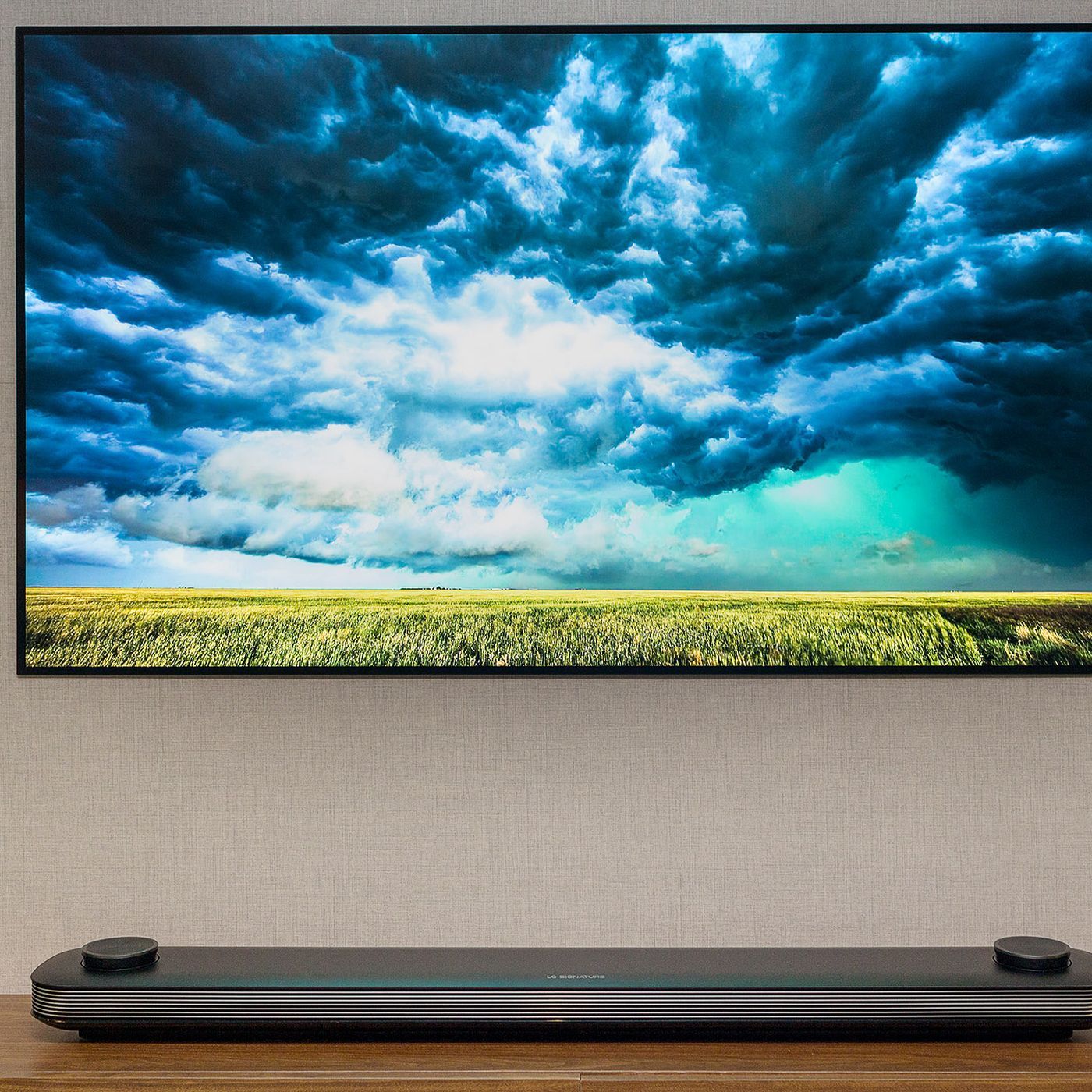 LG's New 77 Inch OLED Wallpaper TV Is Now Available For The Price
