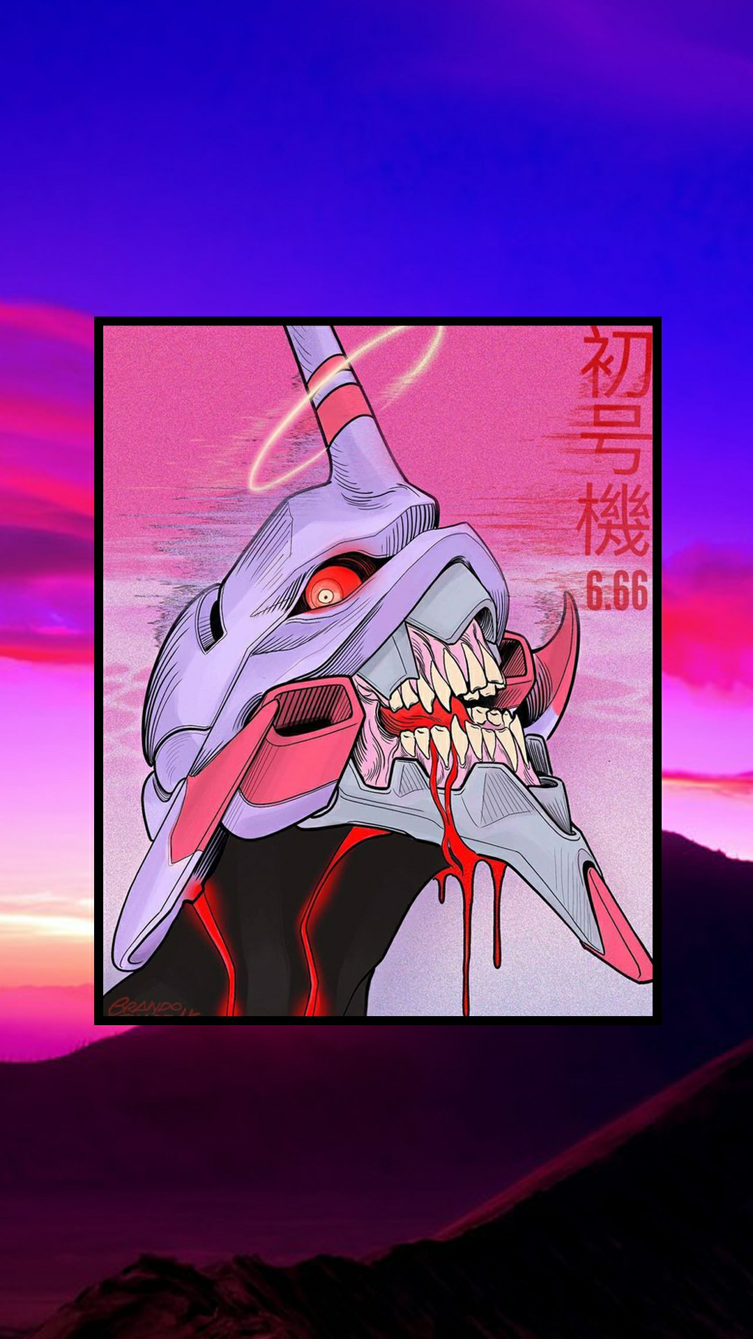 newest submissions, outrun. Evangelion art, Neon