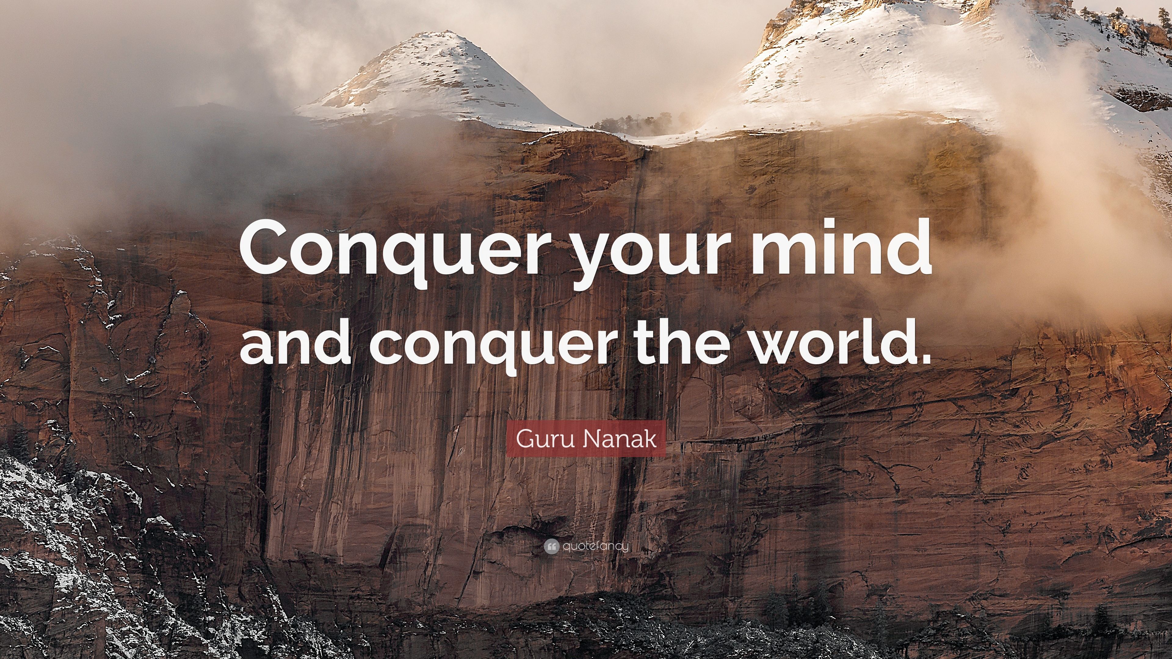 Guru Nanak Quote: “Conquer your mind and conquer the world.” 12