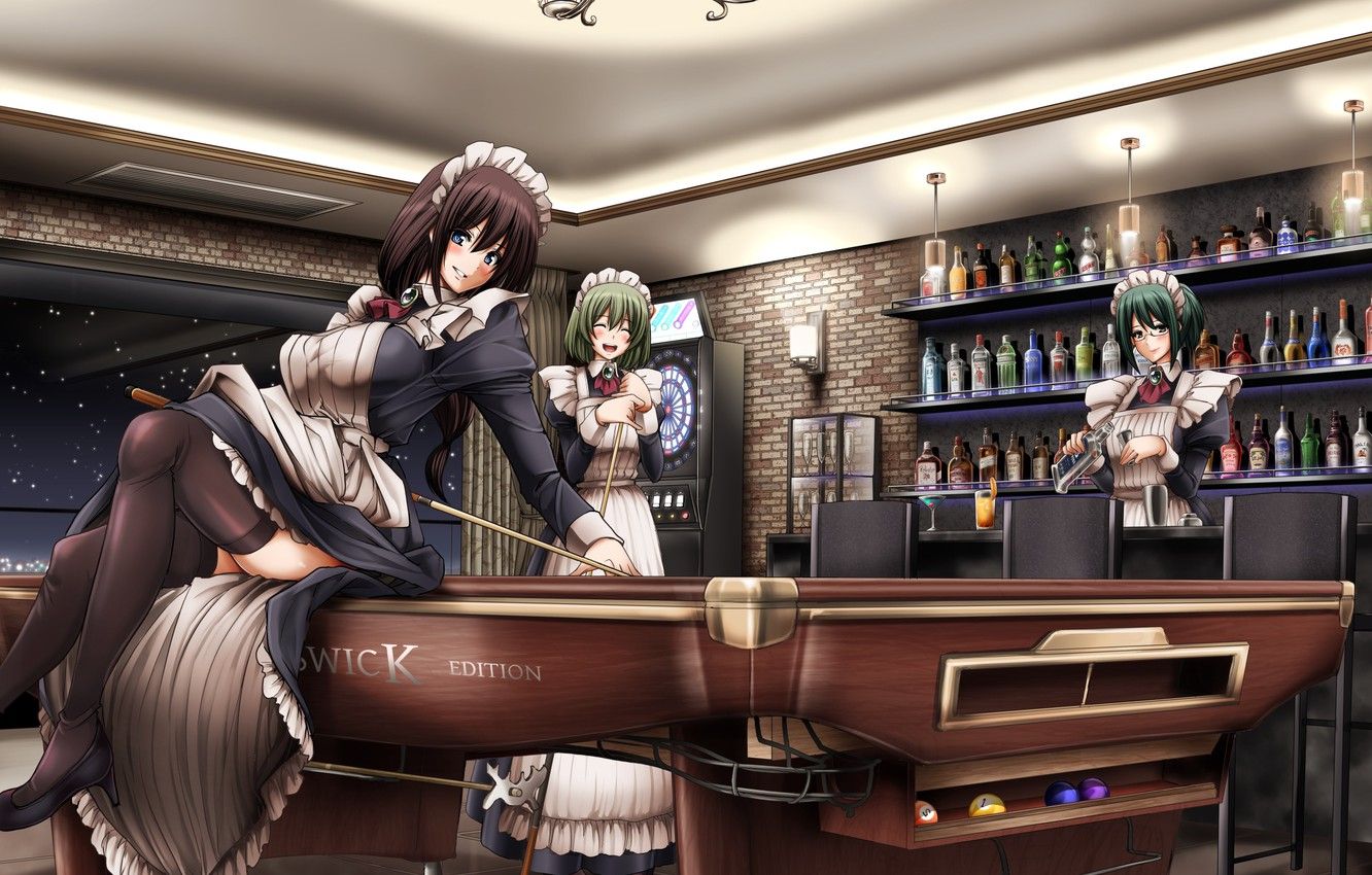 Bar Maid - Other & Anime Background Wallpapers on Desktop Nexus (Image  1369367)
