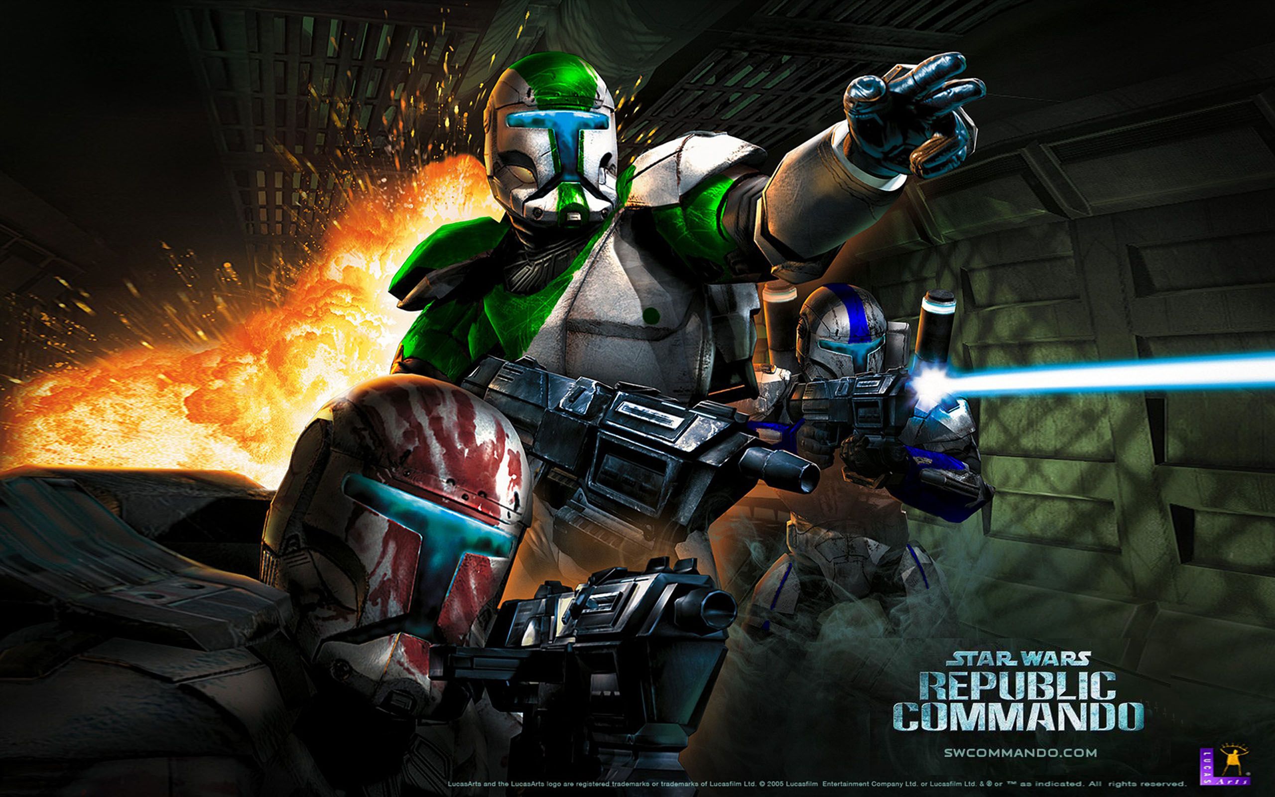 Star Wars Republic Commando Video Game Wallpaper HD, Wallpaper13.com