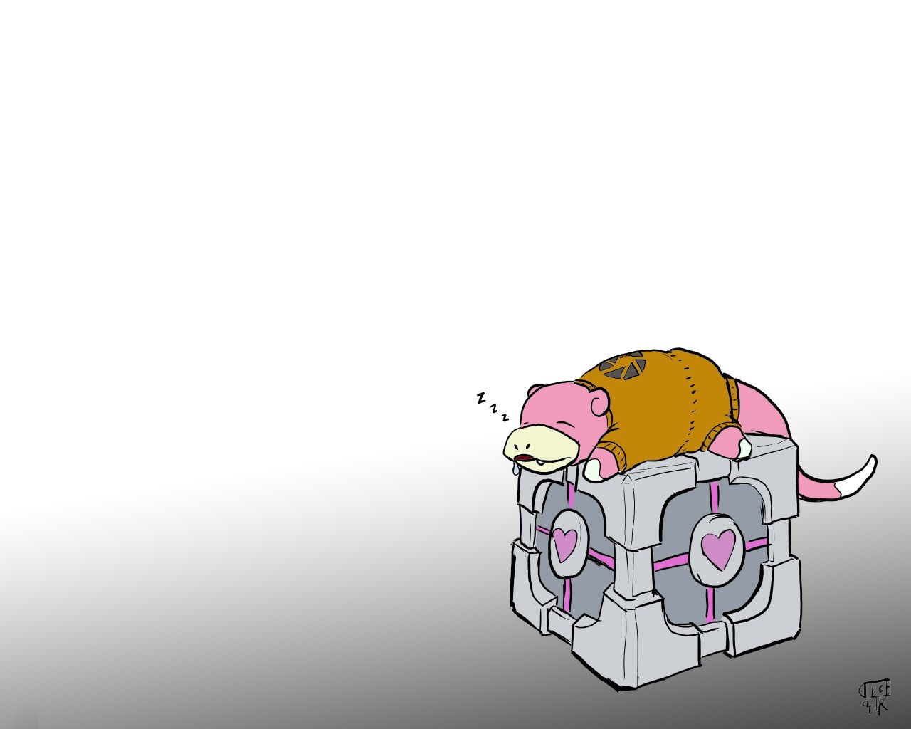 Download Wallpaper, Download 1280x1024 slowpoke kawaii for future