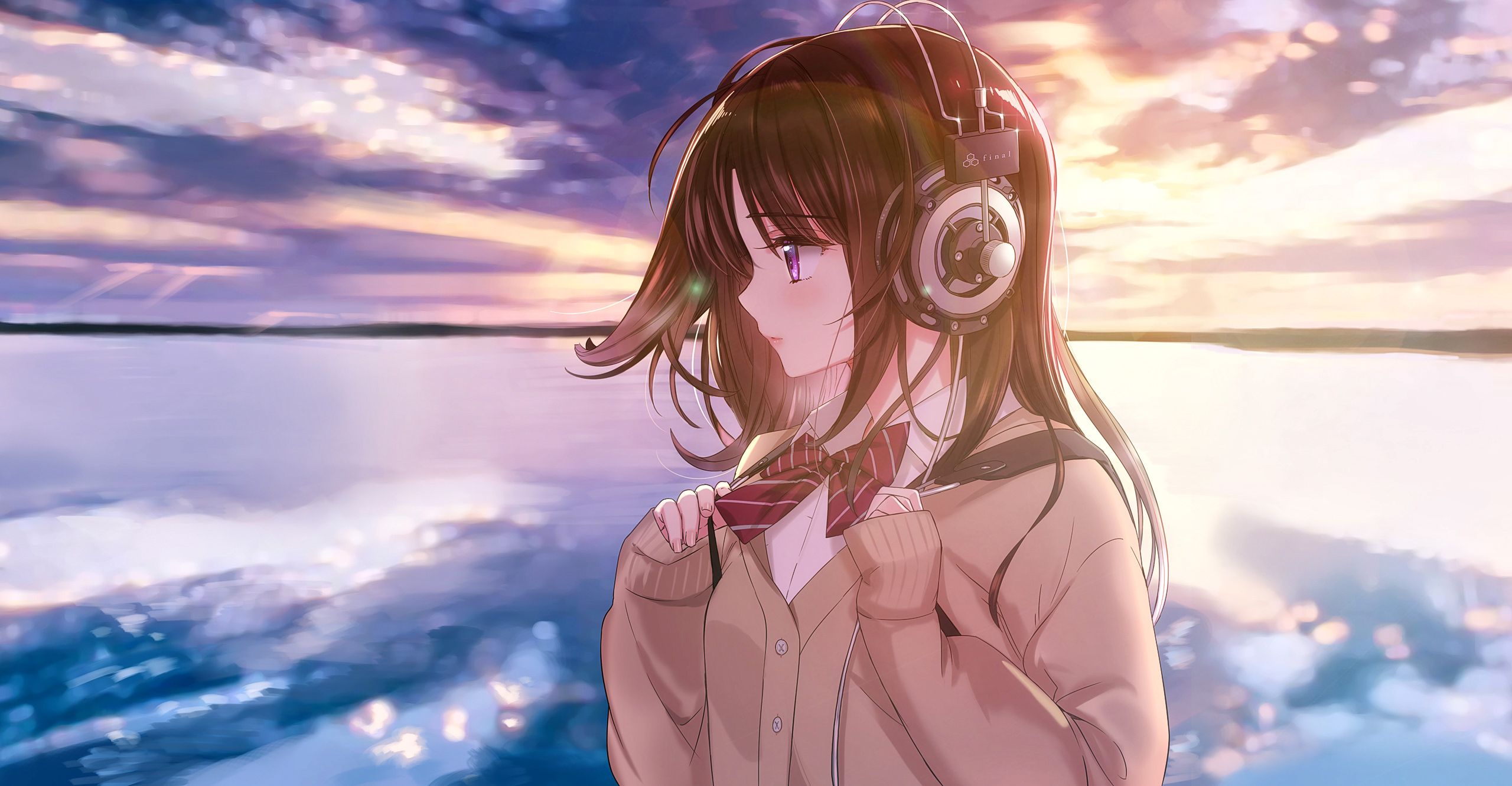 Anime Girl Background Wallpaper gambar ke 5