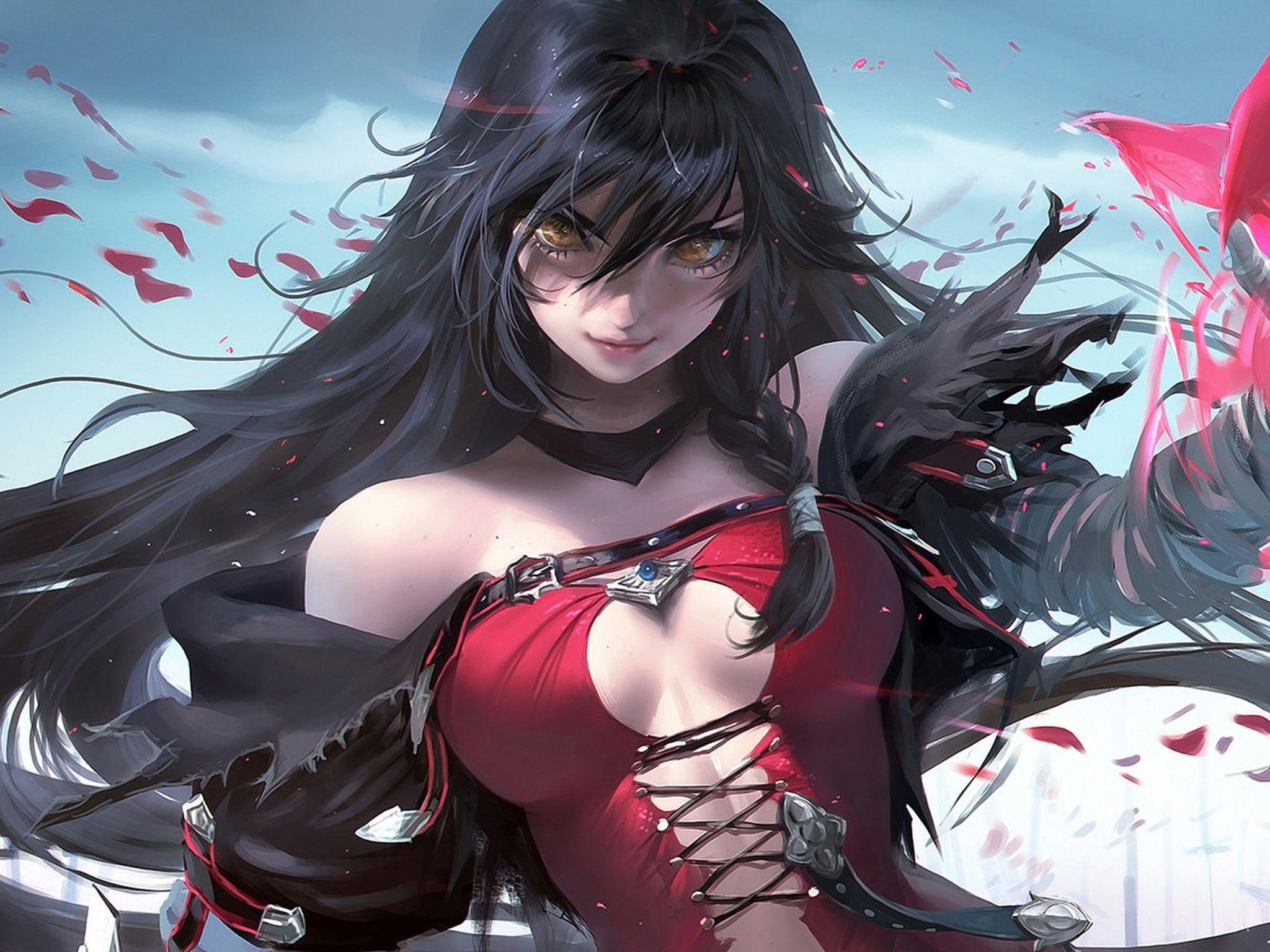 Wallpaper Velvet Crowe, Anime girl, HD, Anime,. Wallpaper