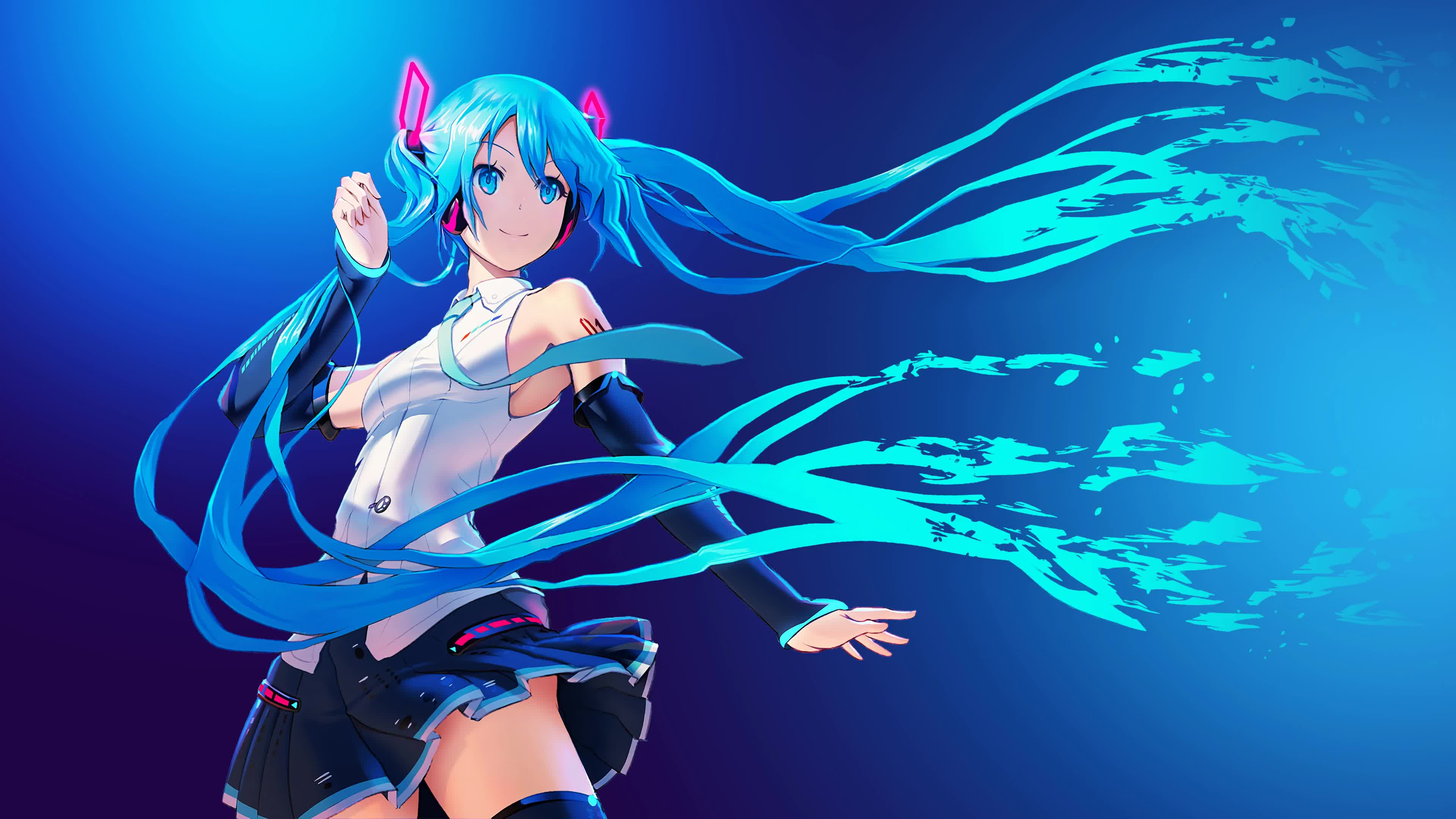 Anime Hatsune Miku 4k Wallpapers Wallpaper Cave