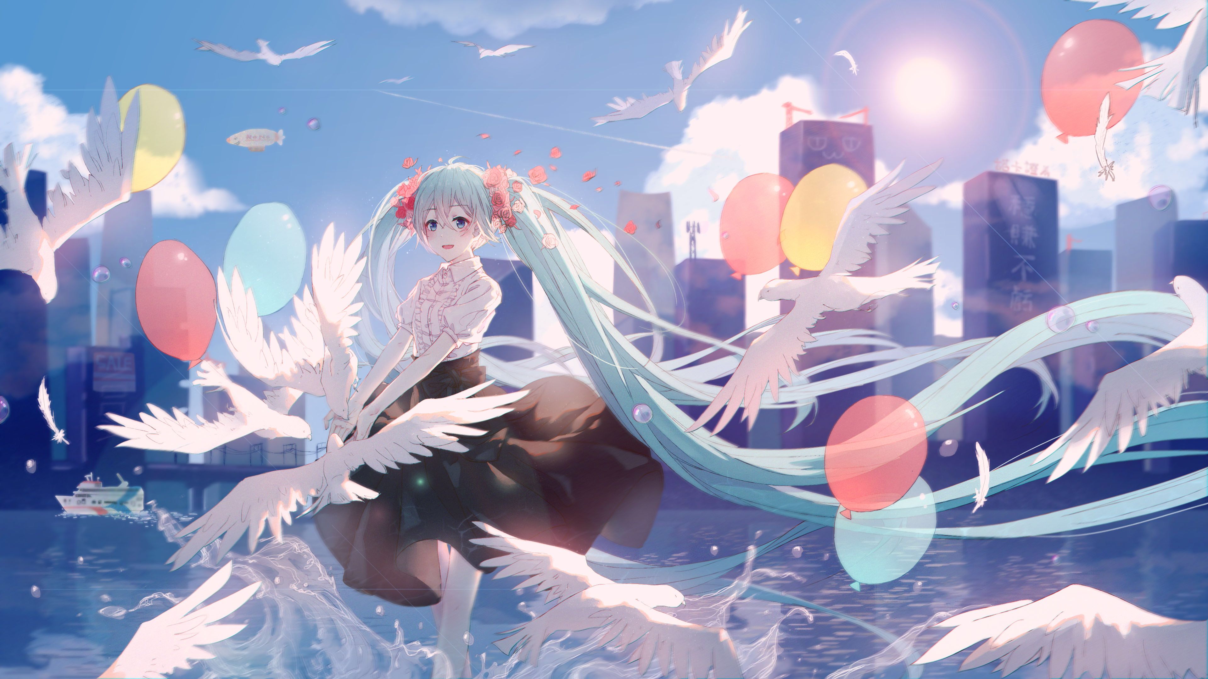 Vocaloid 4k Ultra HD Wallpaper