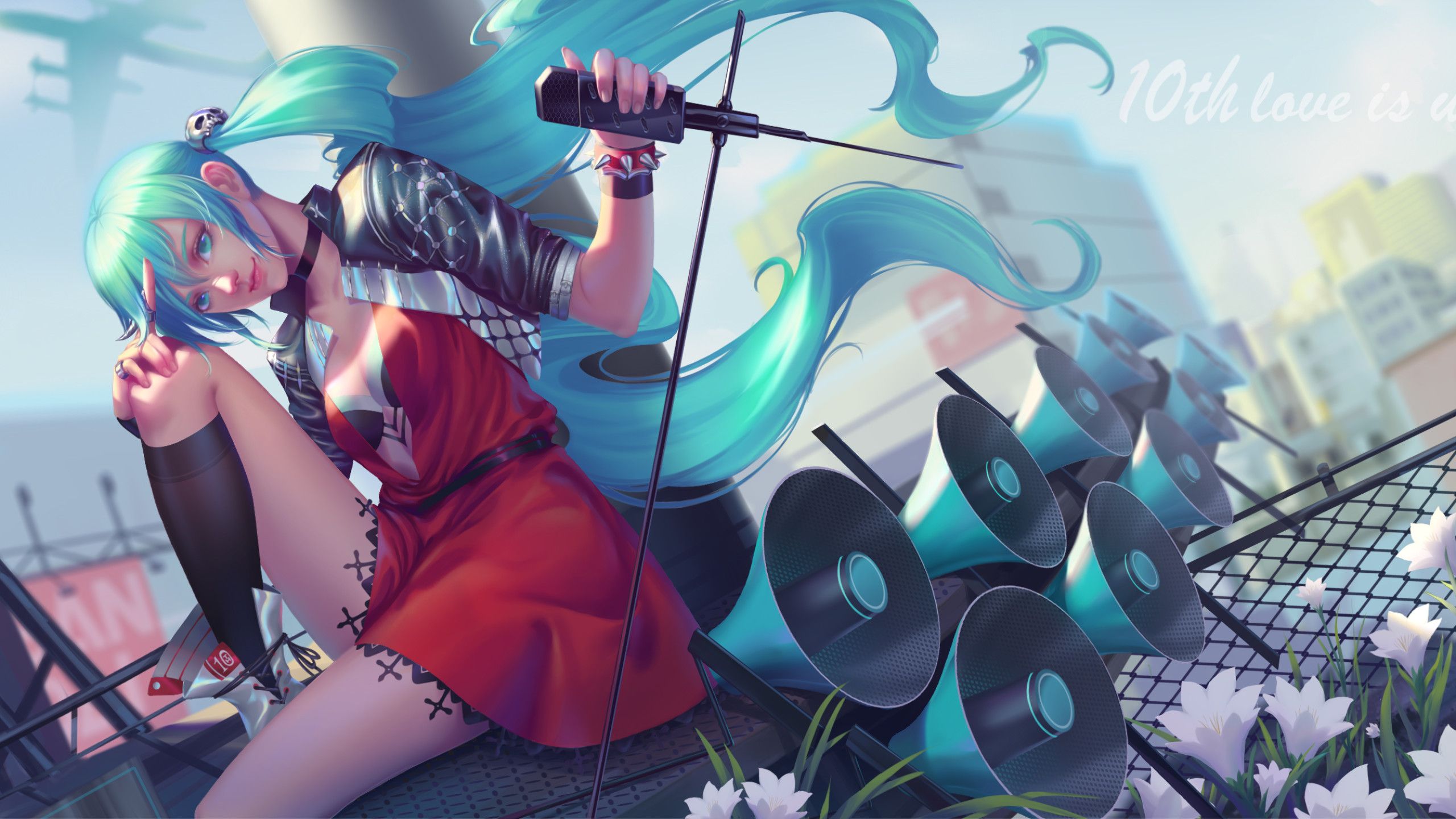 Anime Vocaloid Hatsune Miku Rt 1440P Resolution HD 4k