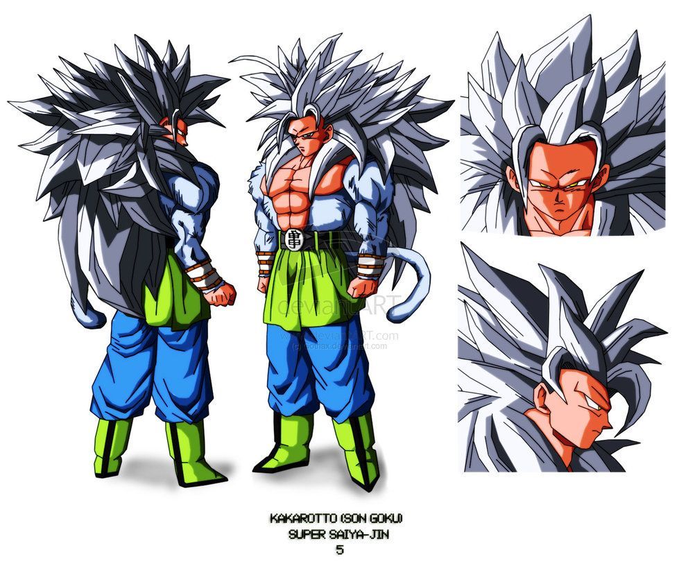 Super Saiyan 5 Goku goku dragonball af dbz dragonballz tail white hair  HD wallpaper  Peakpx