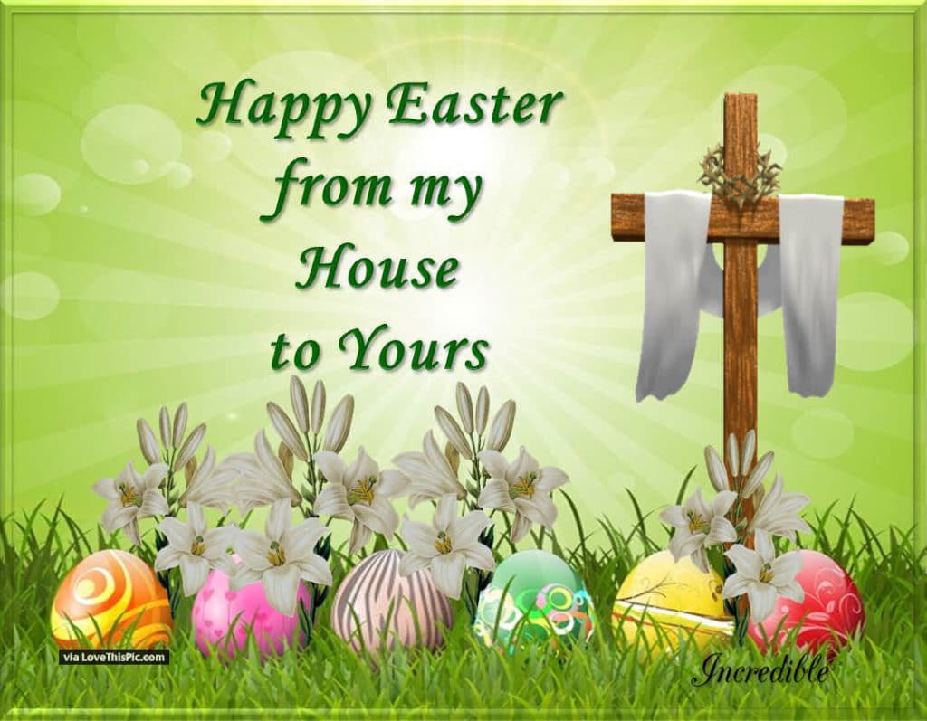 image of easter wishes