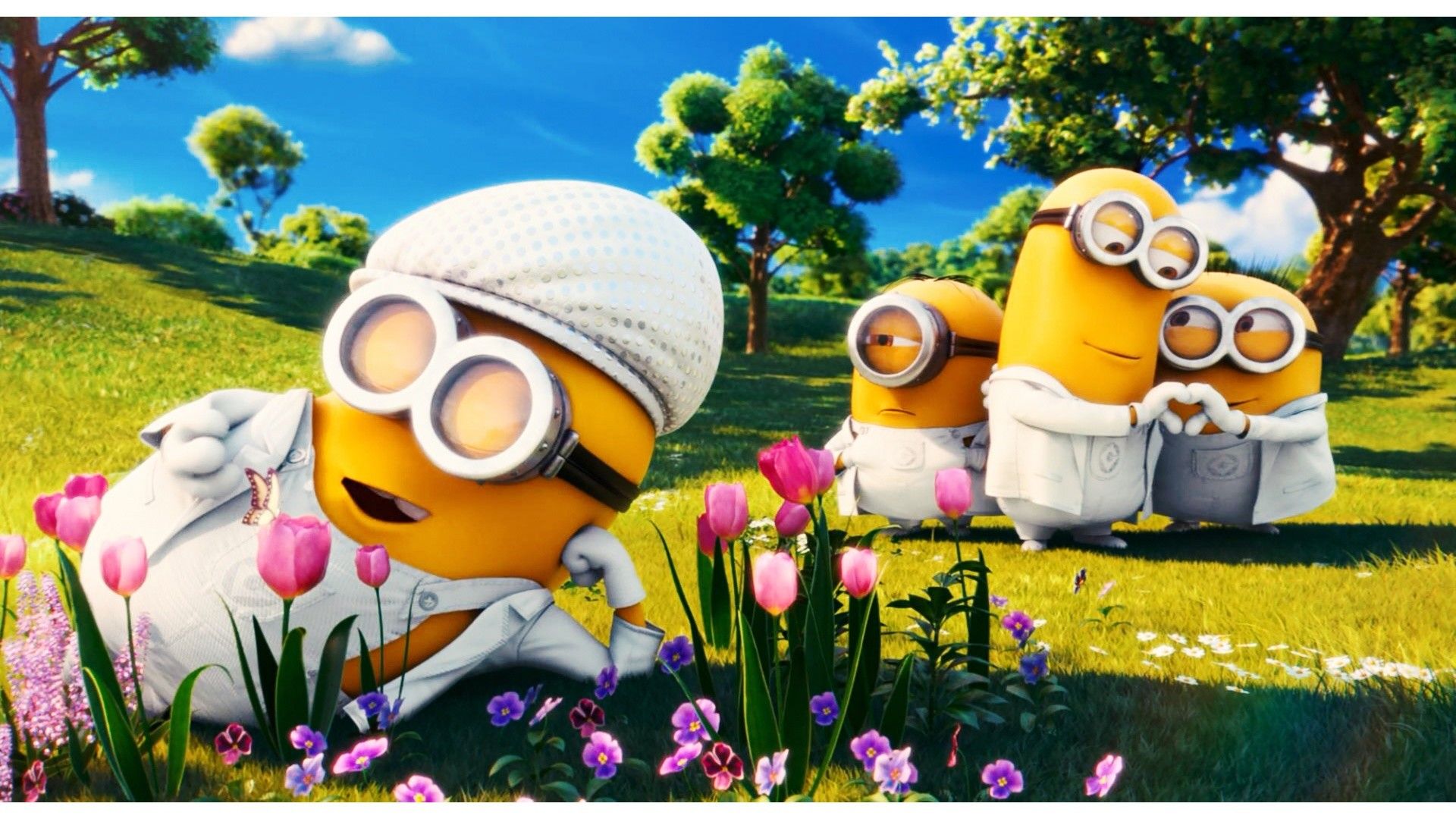 Minions Easter Wallpaper