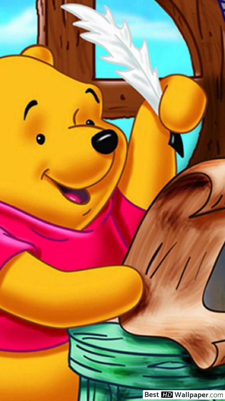 Winnie the Pooh! and Bear HD wallpaper download