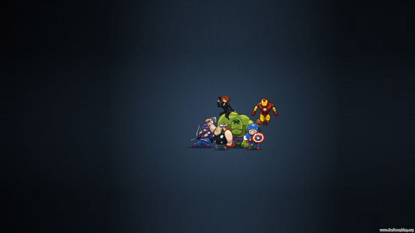 Funny Avengers Wallpaper