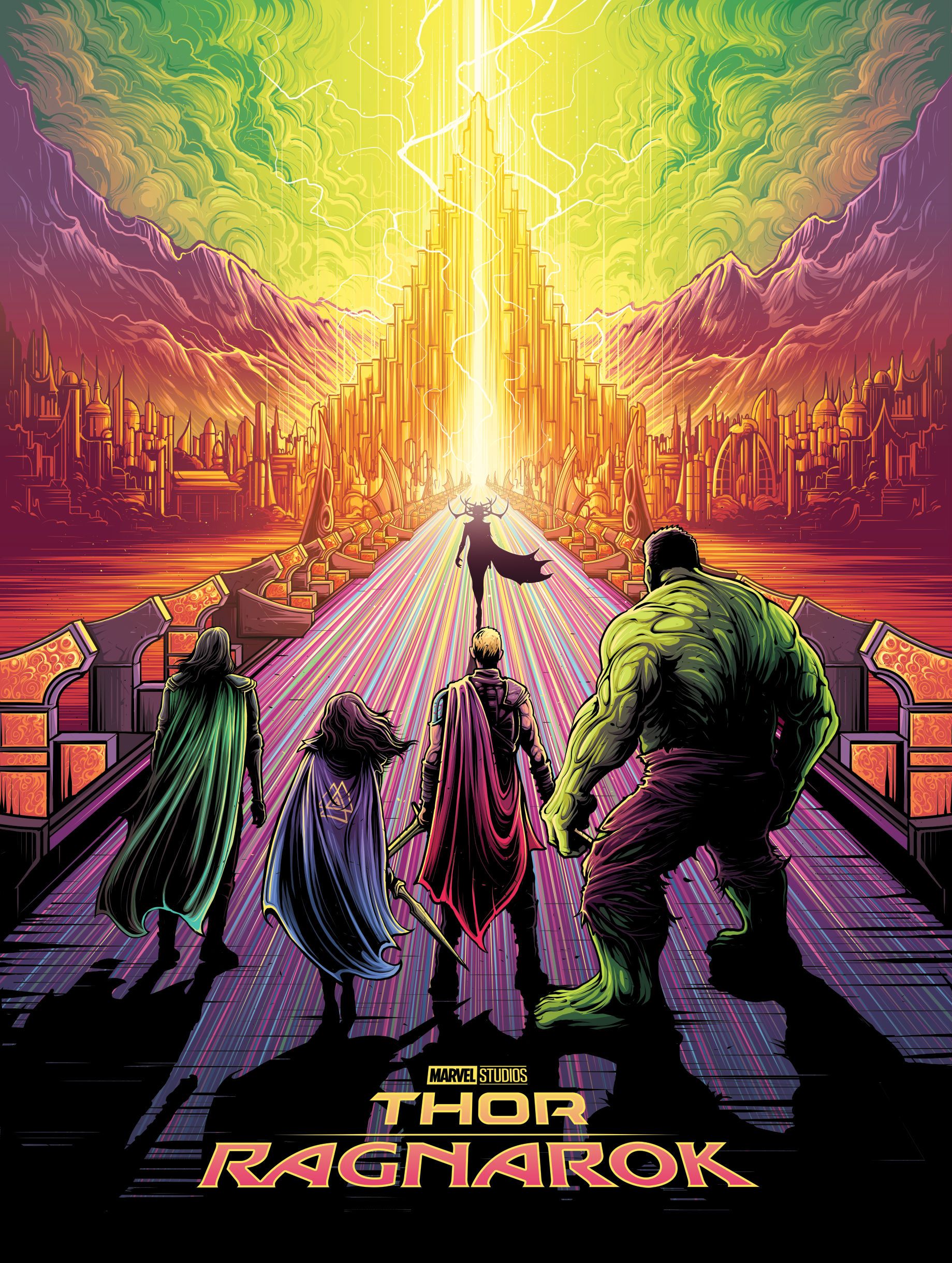 New Thor Ragnarok poster from Dan Mumford