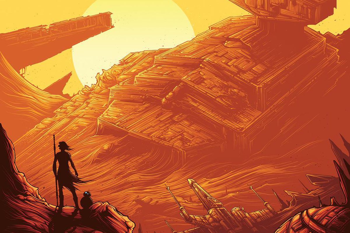 This new Star Wars: The Force Awakens poster captures grand