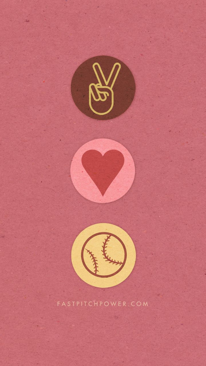 Softball Image. Cute screen savers, Screen savers wallpaper, Wallpaper