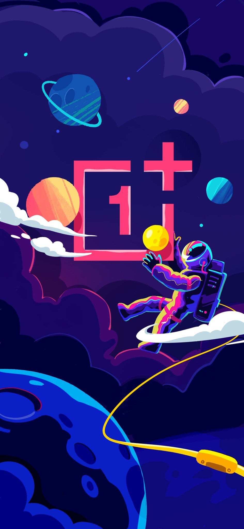 Download new OnePlus wallpaper w/ colorful new logo