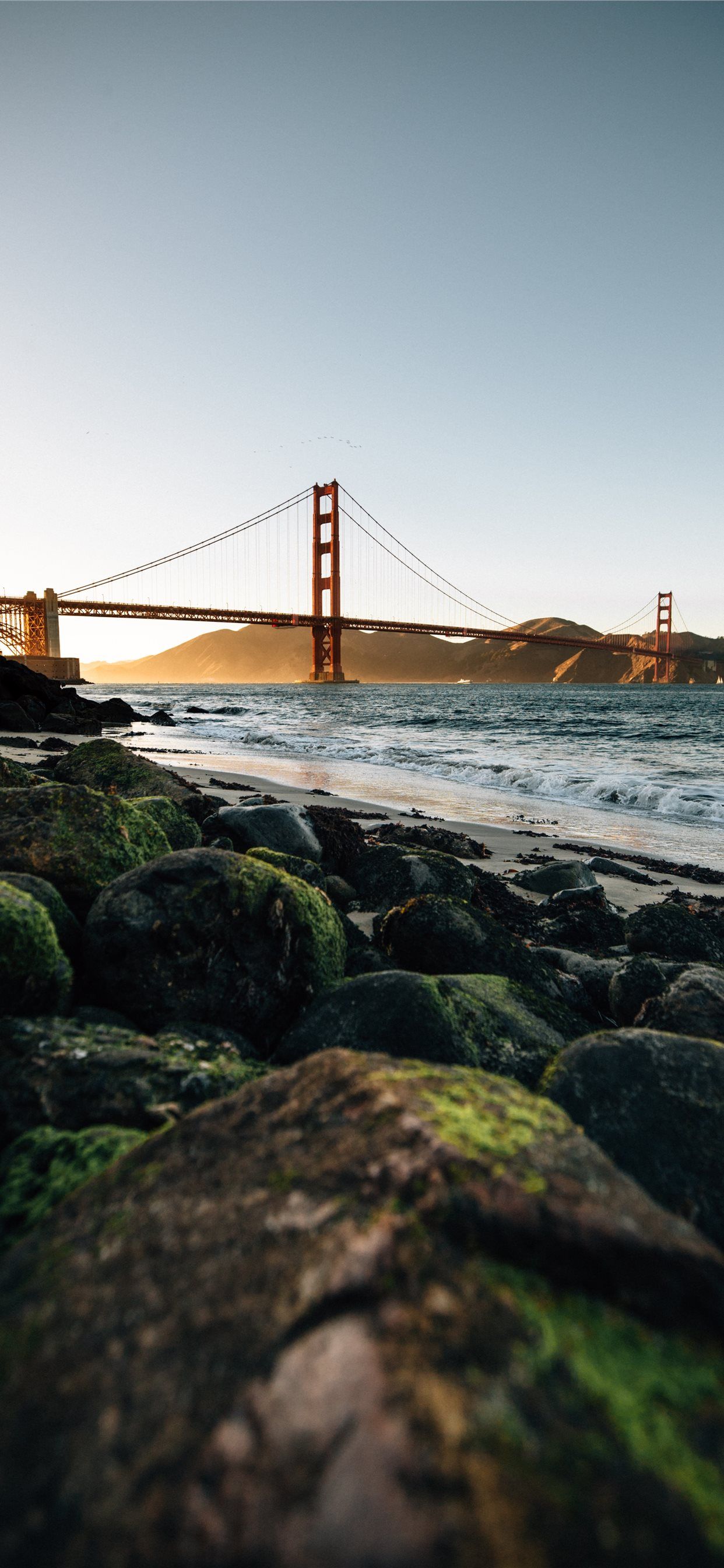 Golden Gate Bridge San Francisco at daytime iPhone Wallpaper Free