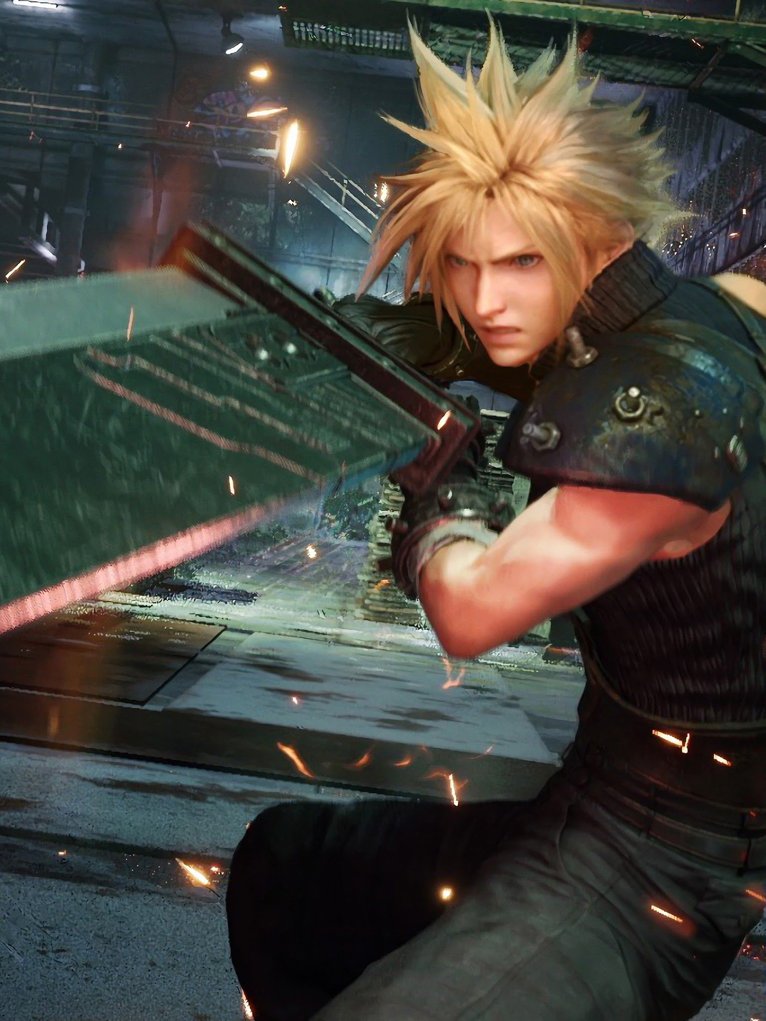 Final Fantasy Vii Remake Iphone Wallpapers Wallpaper Cave