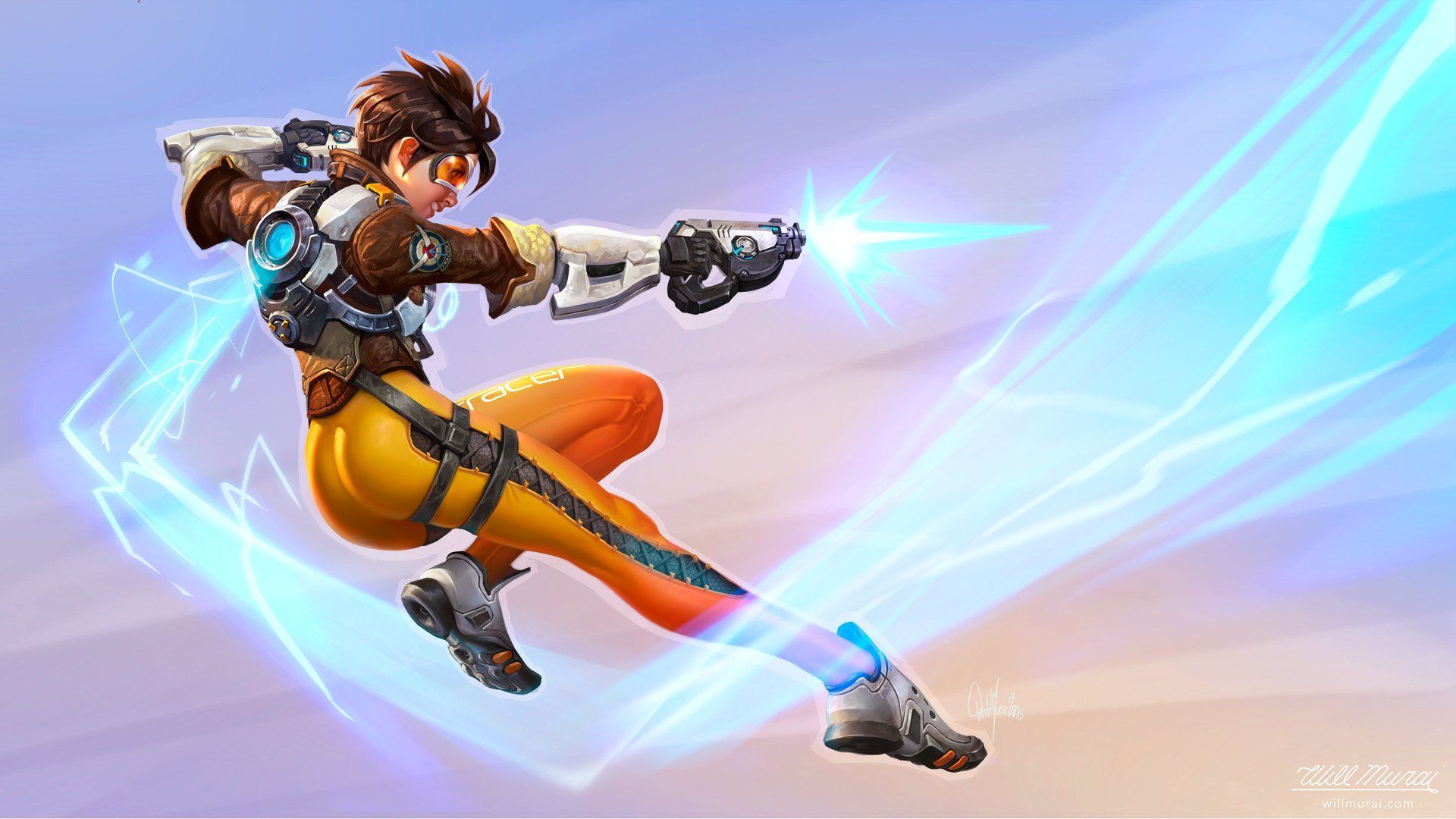 Tracer Wallpaper