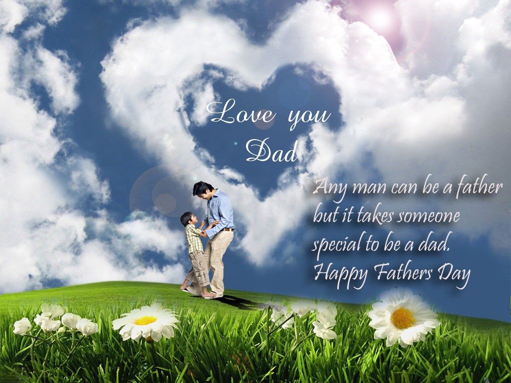 Happy Father's Day 2019 Greetings Wallpaper Whatsapp Status Dp