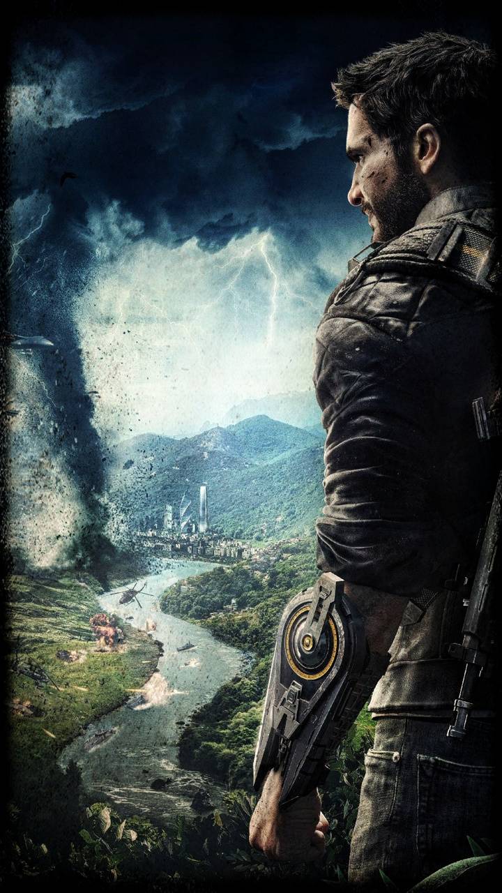 iphone x just cause 4 wallpaper