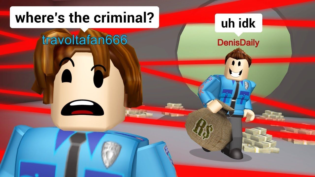 PRETENDING TO BE A POLICE OFFICER IN MAD CITY (Roblox)